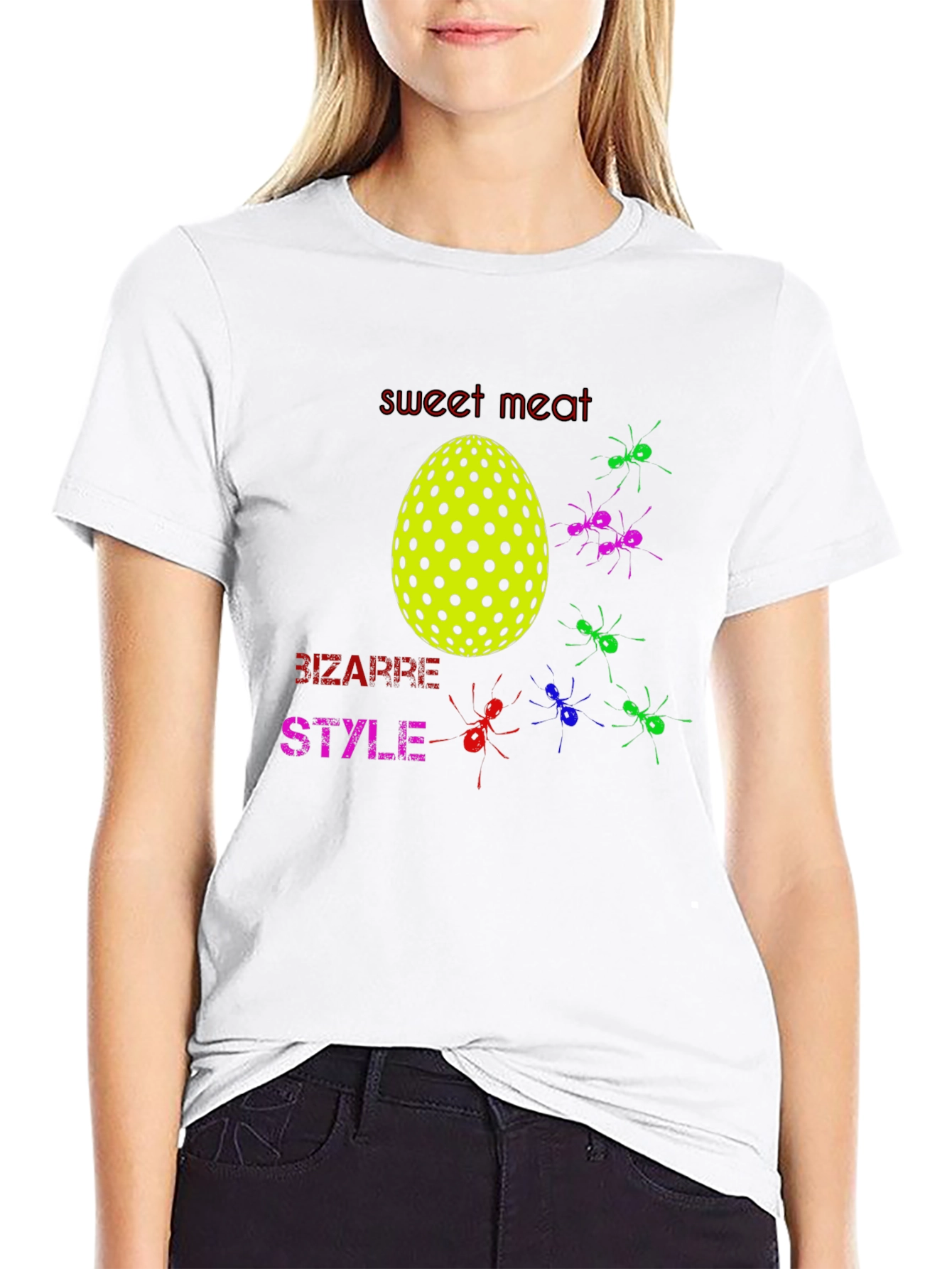 Sweet Meat Bizarre Style Graphic Tee