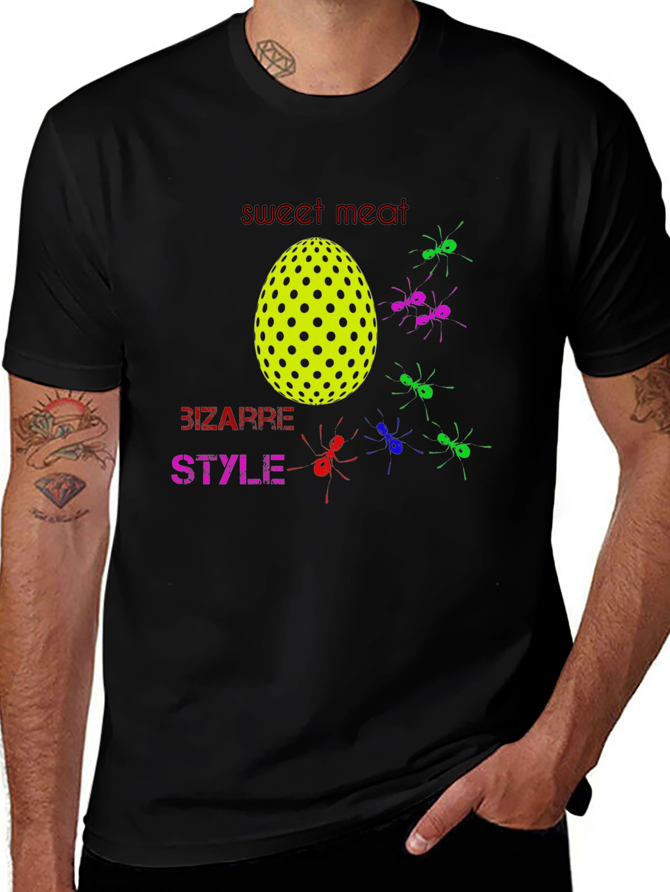 Sweet Meat Bizarre Style Graphic Tee