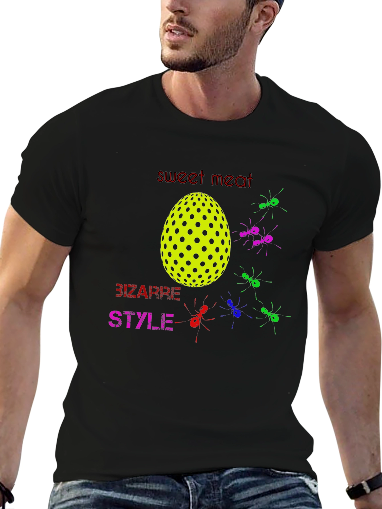 Sweet Meat Bizarre Style Graphic Tee