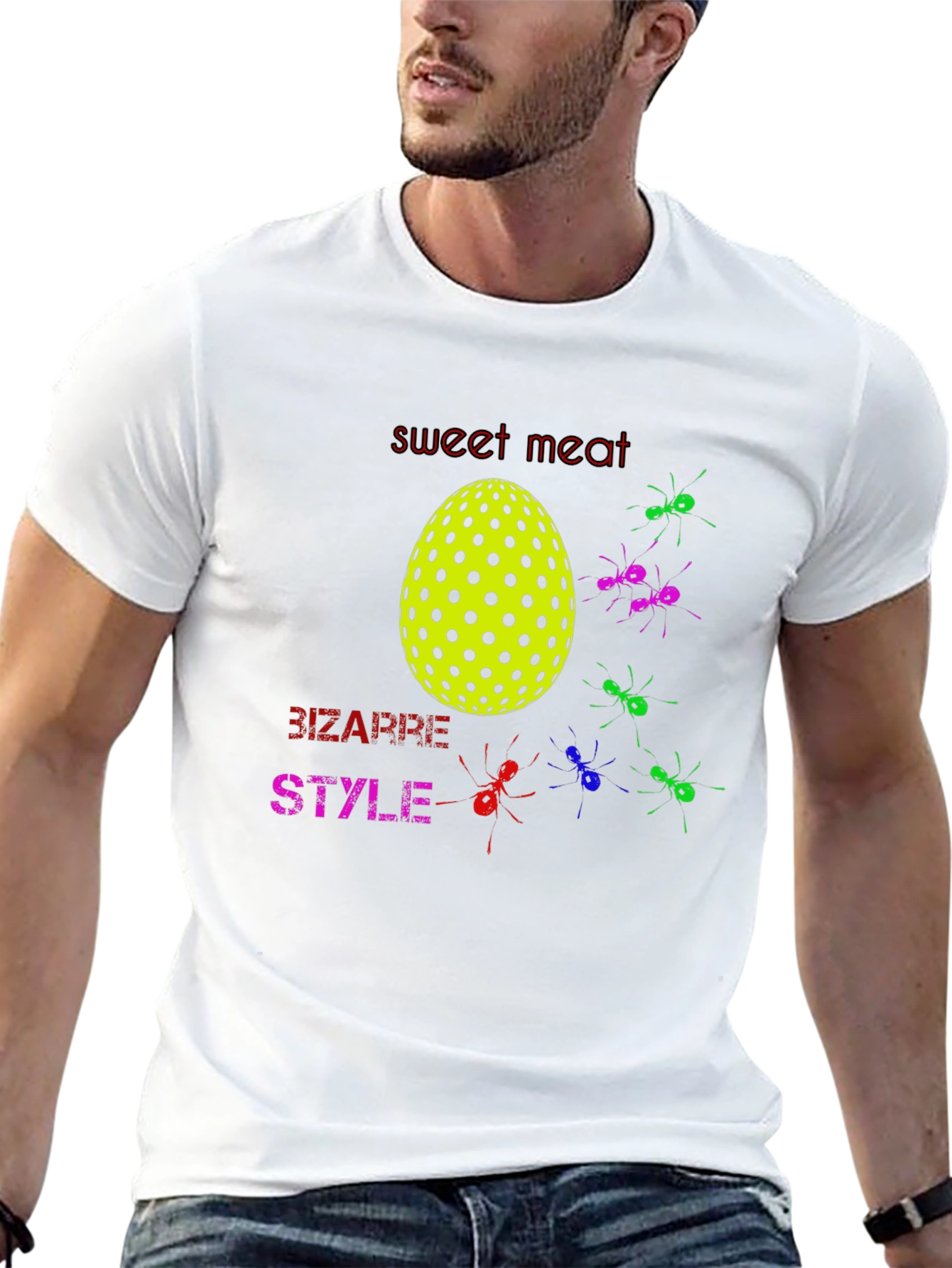 Sweet Meat Bizarre Style Graphic Tee
