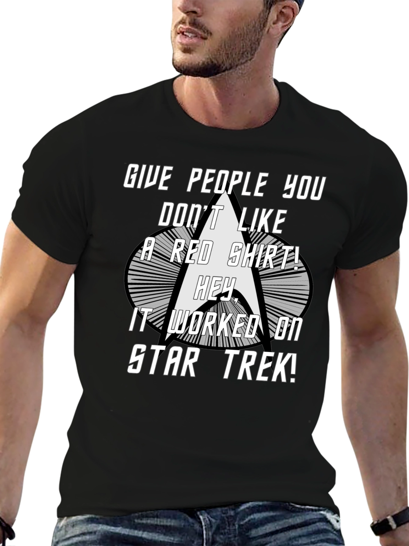 Star Trek Red Shirt T-Shirt - Funny Geek Tee