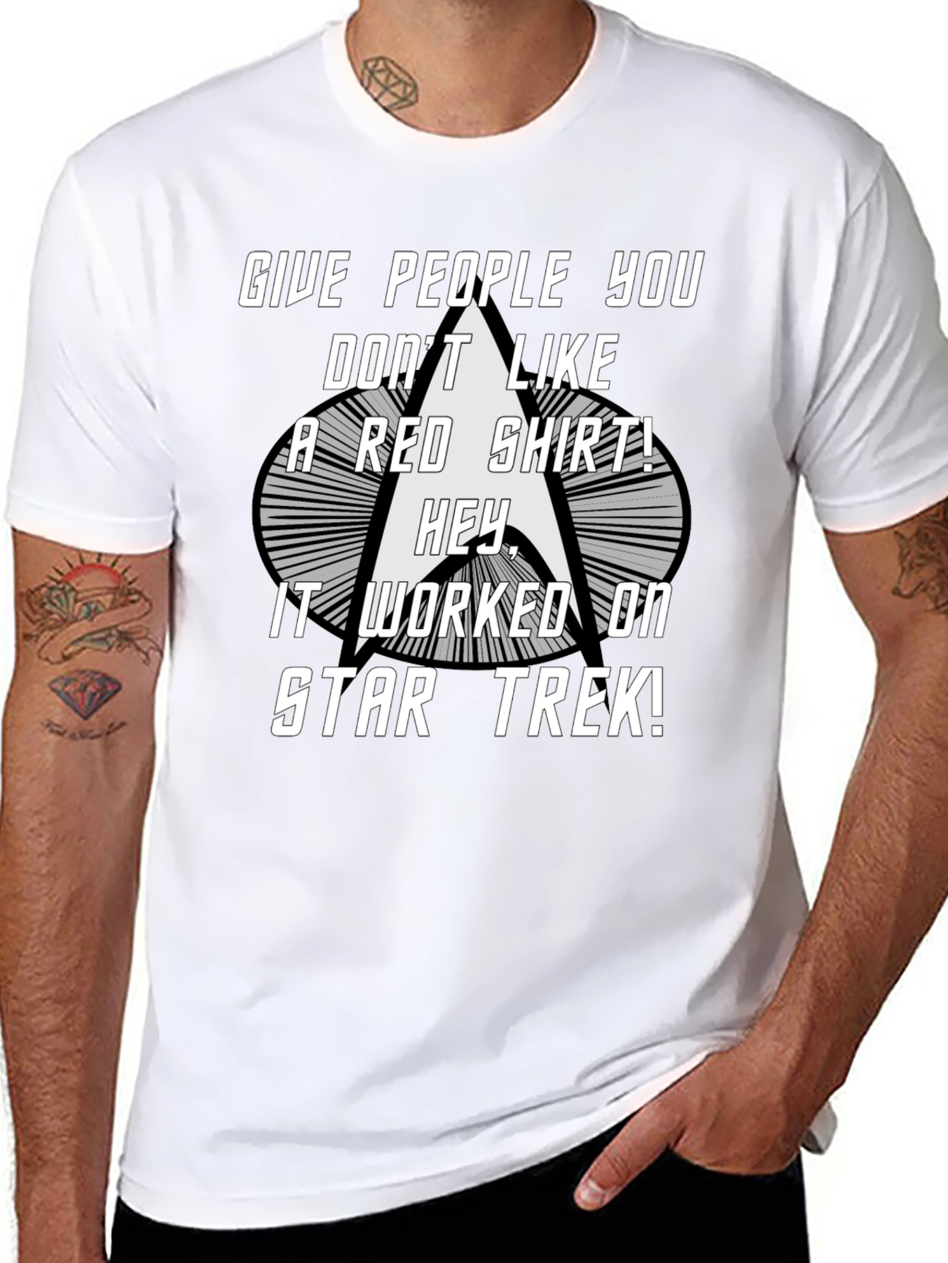 Star Trek Red Shirt T-Shirt - Funny Geek Tee