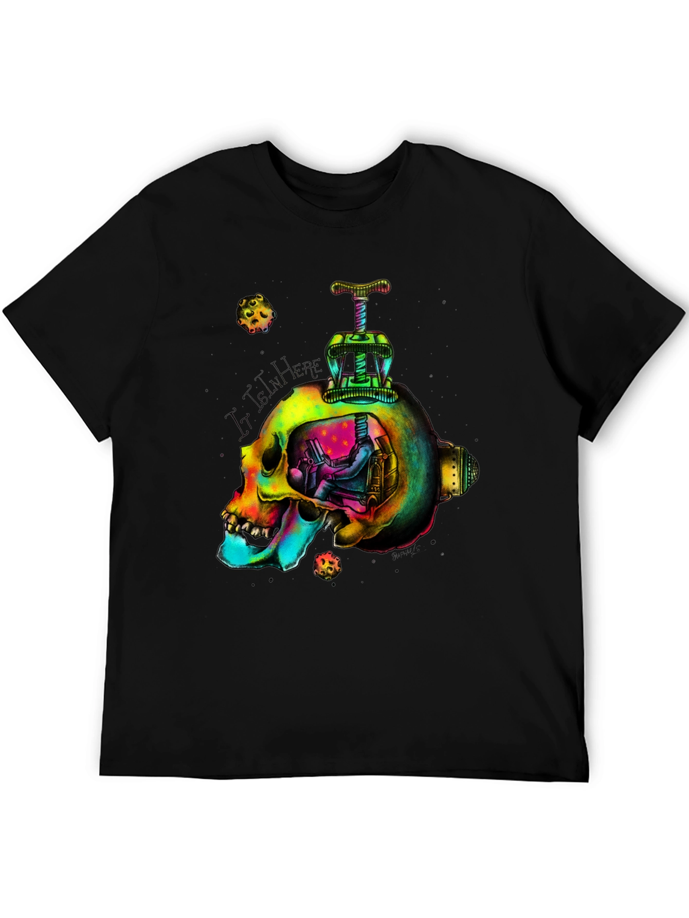 Psychedelic Skull T-Shirt - Mind Escape