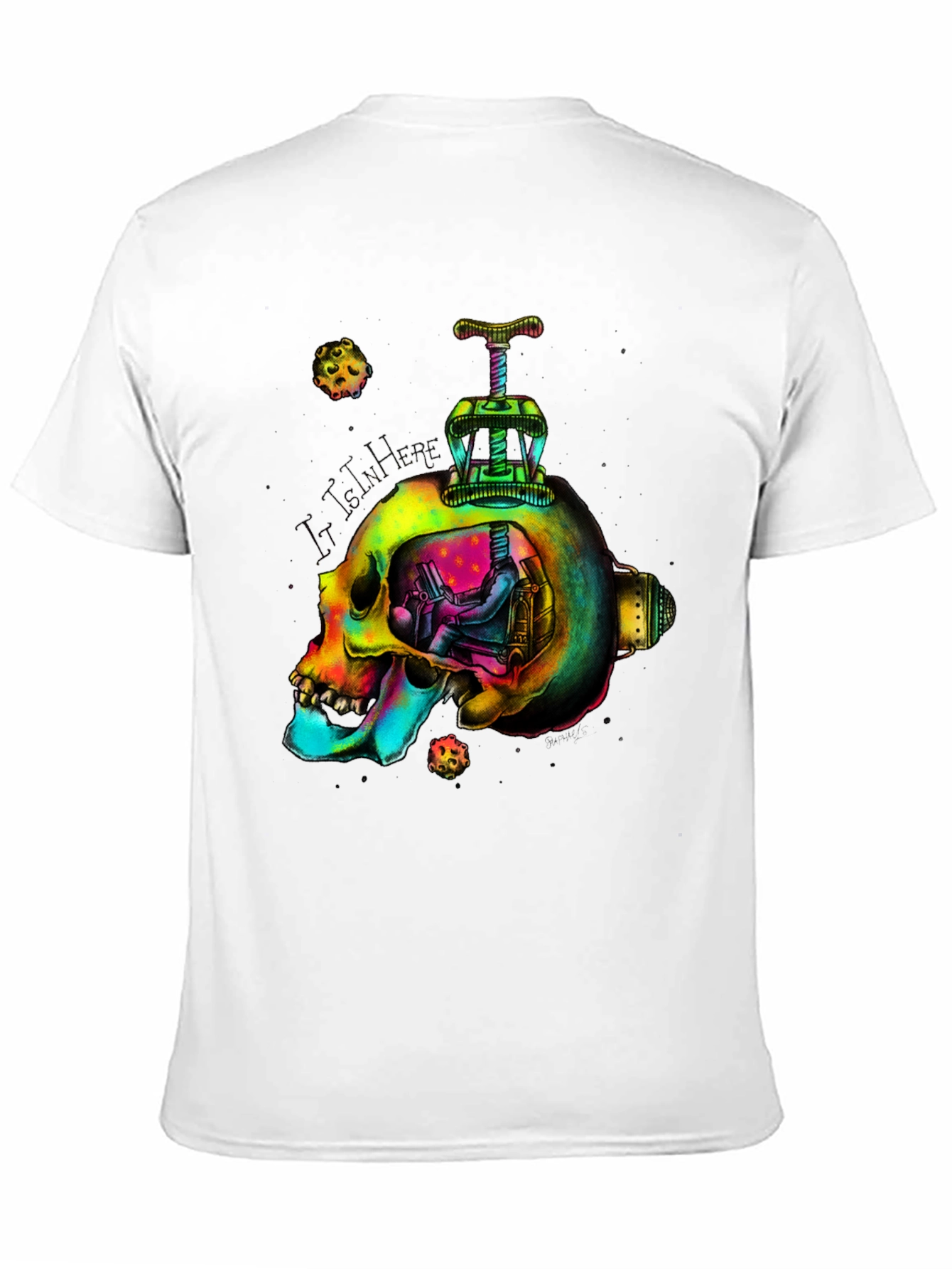 Psychedelic Skull T-Shirt - Mind Escape