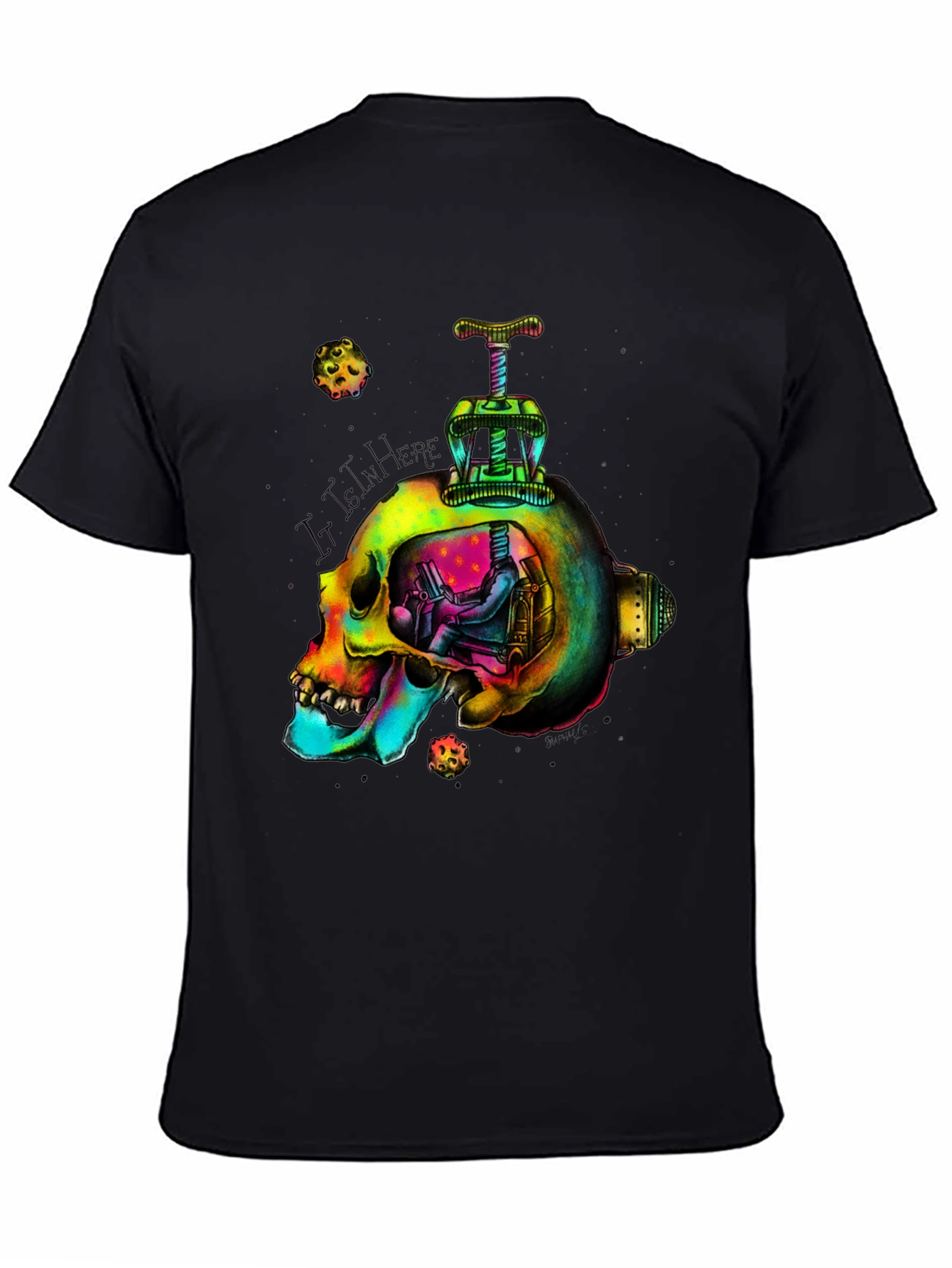 Psychedelic Skull T-Shirt - Mind Escape