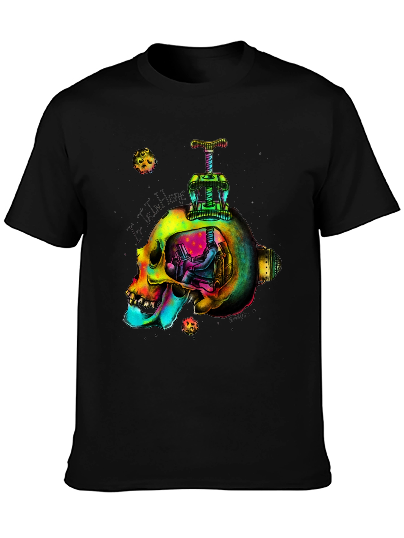 Psychedelic Skull T-Shirt - Mind Escape