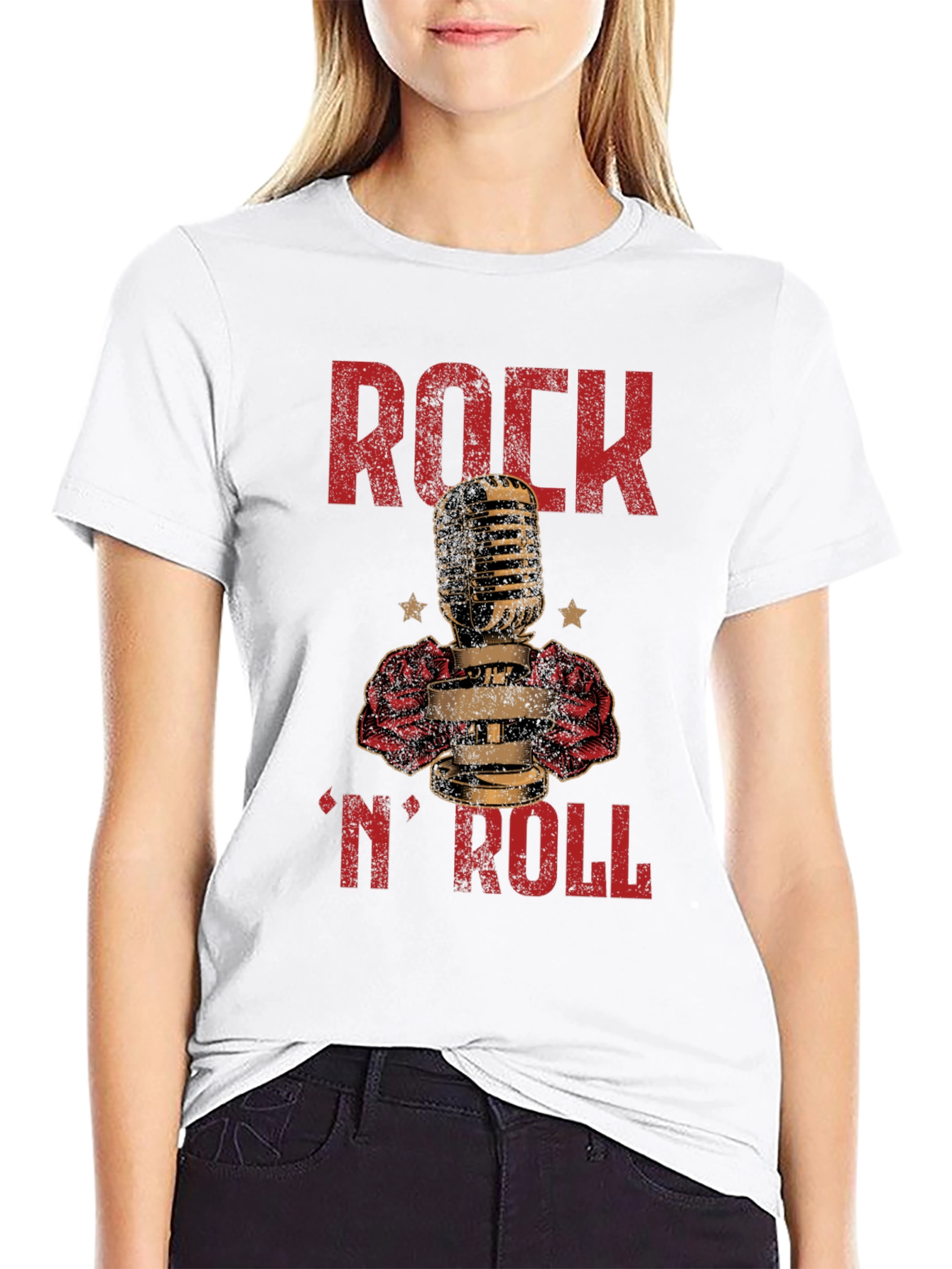 Rock N Roll Graphic T-Shirt