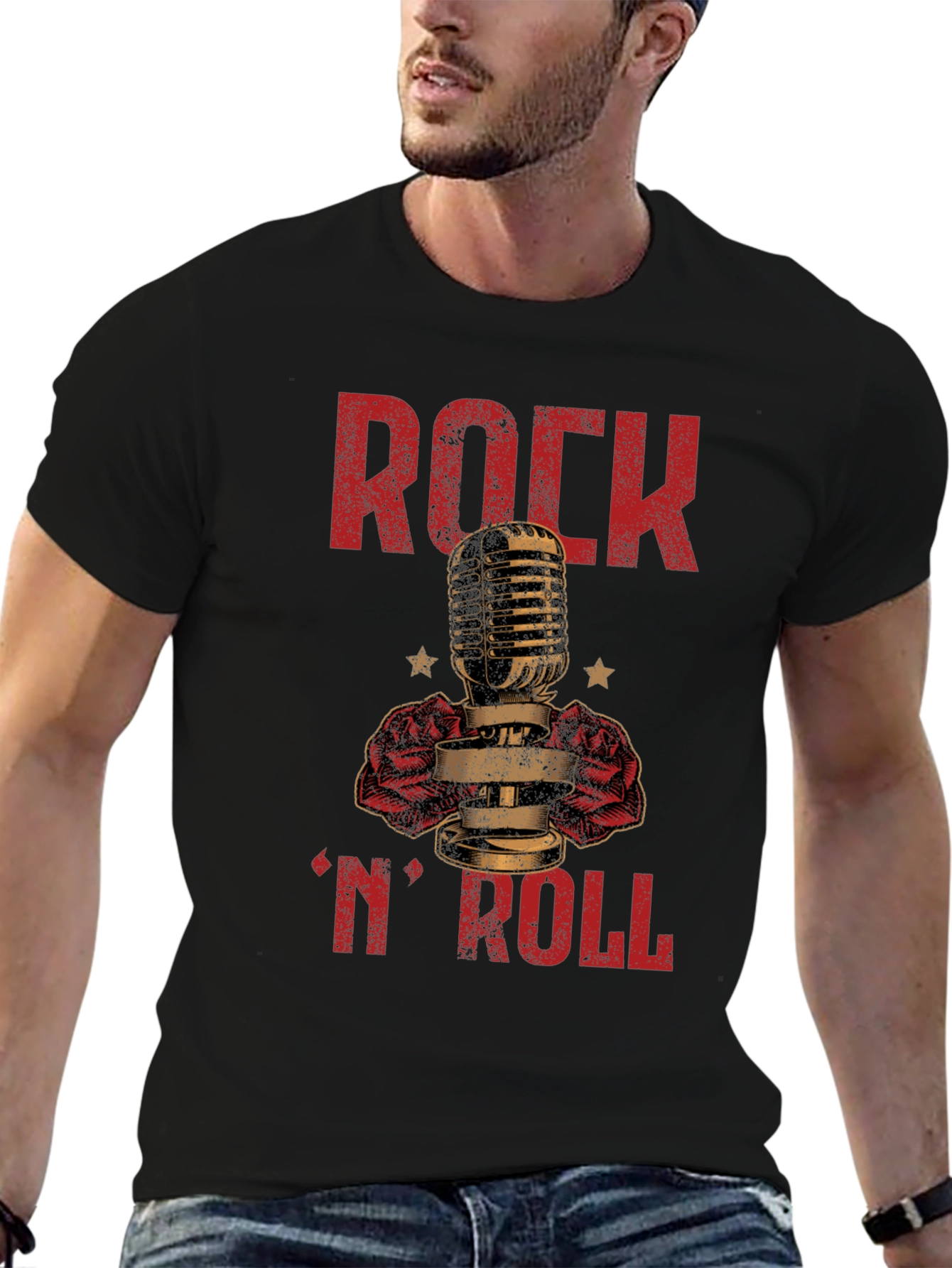 Rock N Roll Graphic T-Shirt