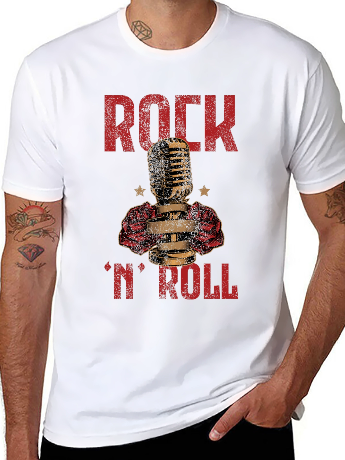 Rock N Roll Graphic T-Shirt
