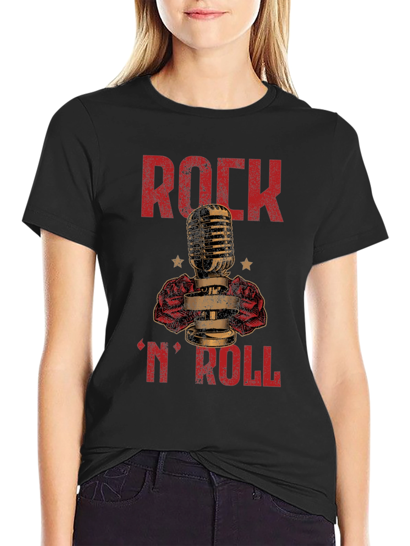 Rock N Roll Graphic T-Shirt