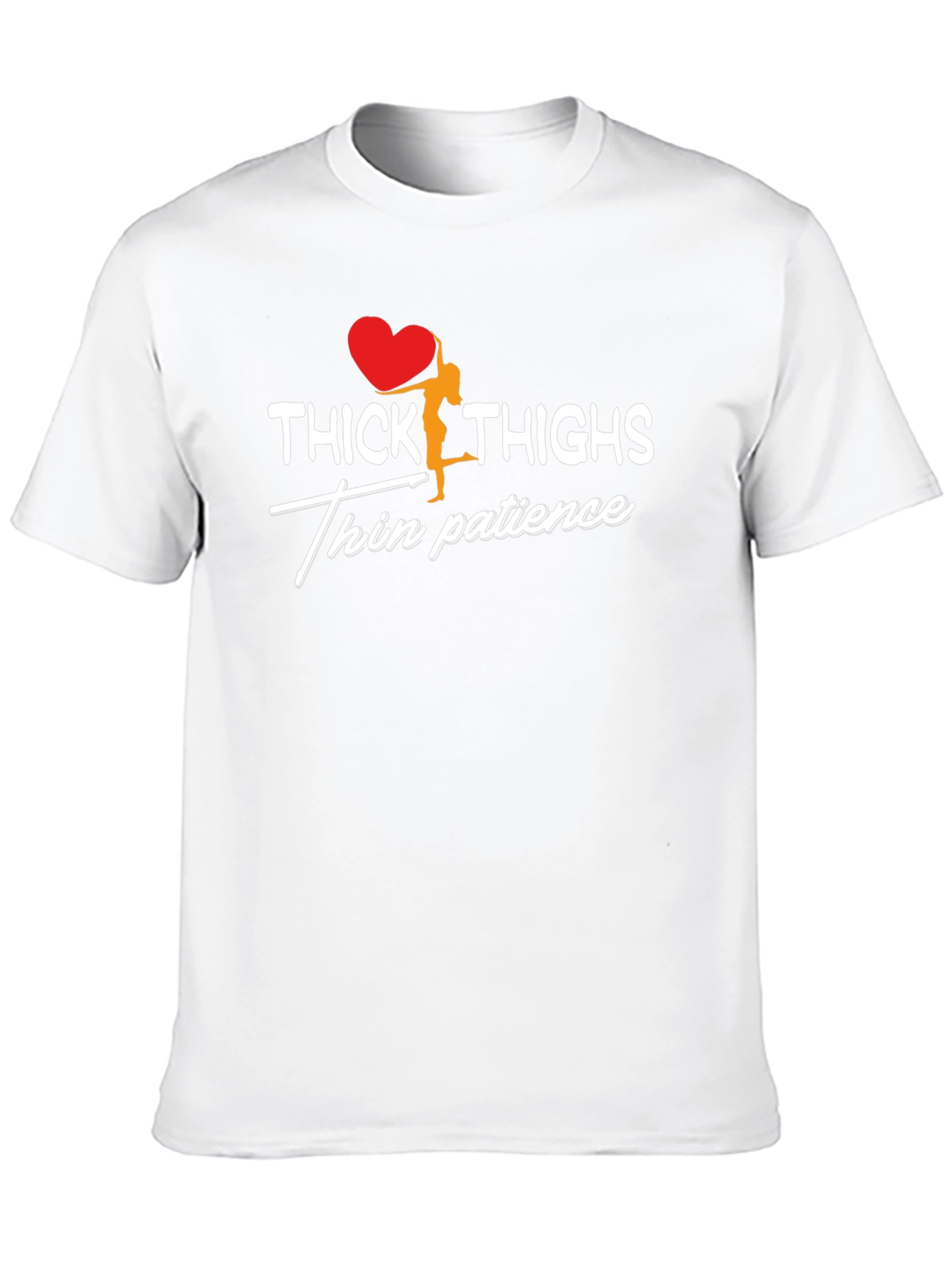Thick Thighs Thin Patience Graphic T-Shirt