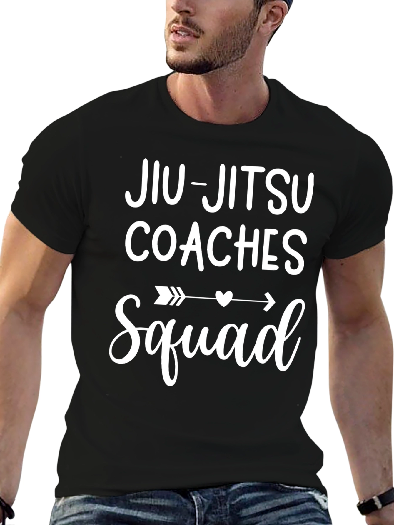 Jiu-Jitsu Coaches Squad Graphic T-Shirt