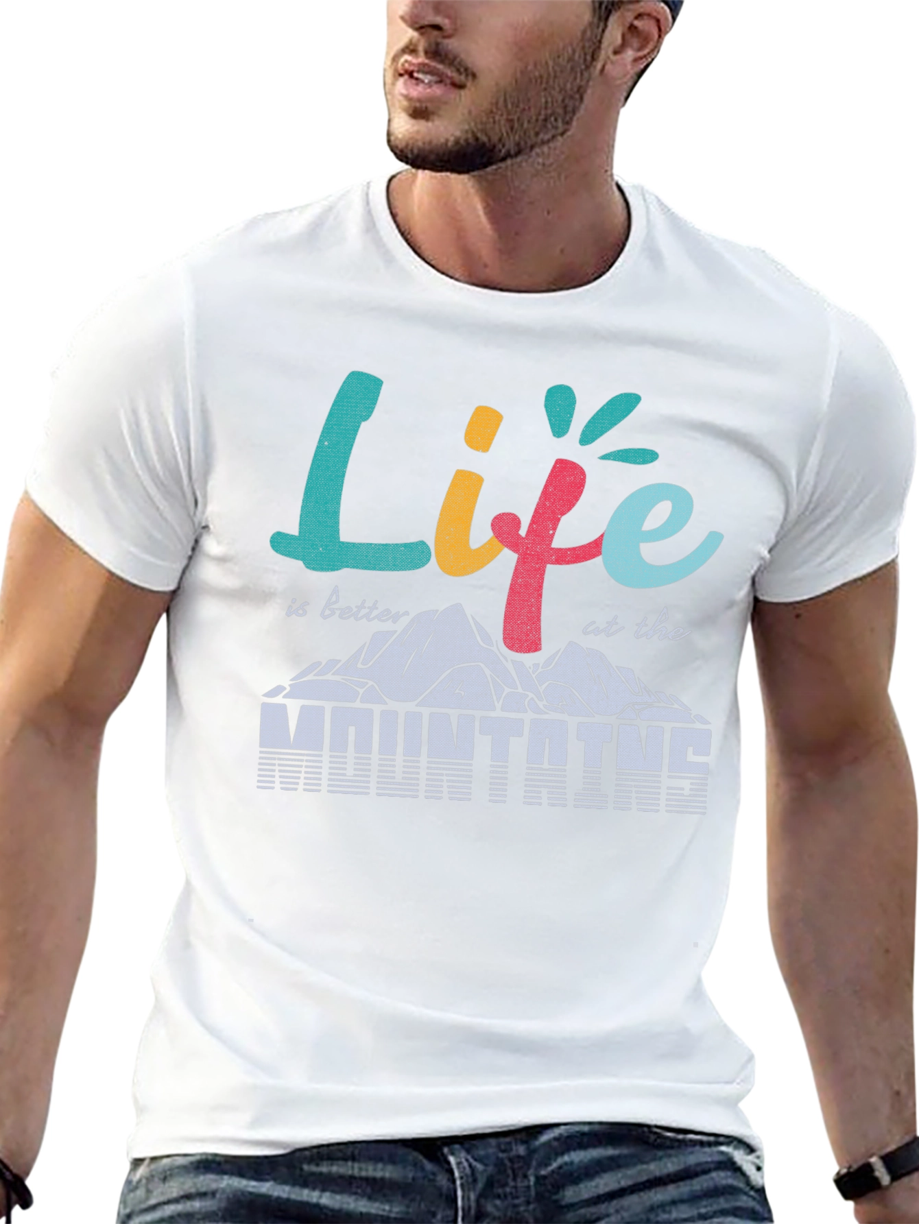 Life is Better at the Mountains Graphic Tee
