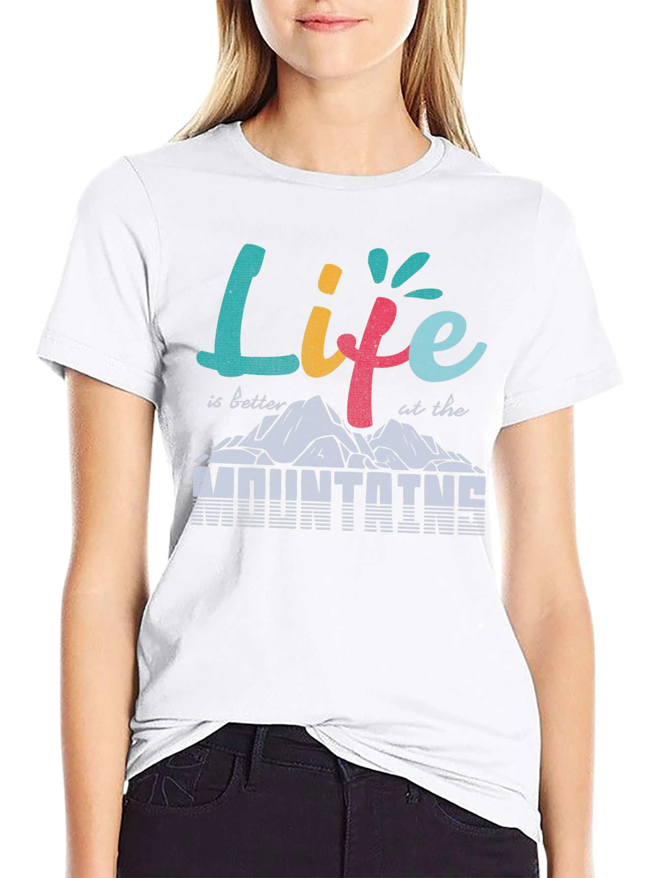 Life is Better at the Mountains Graphic Tee