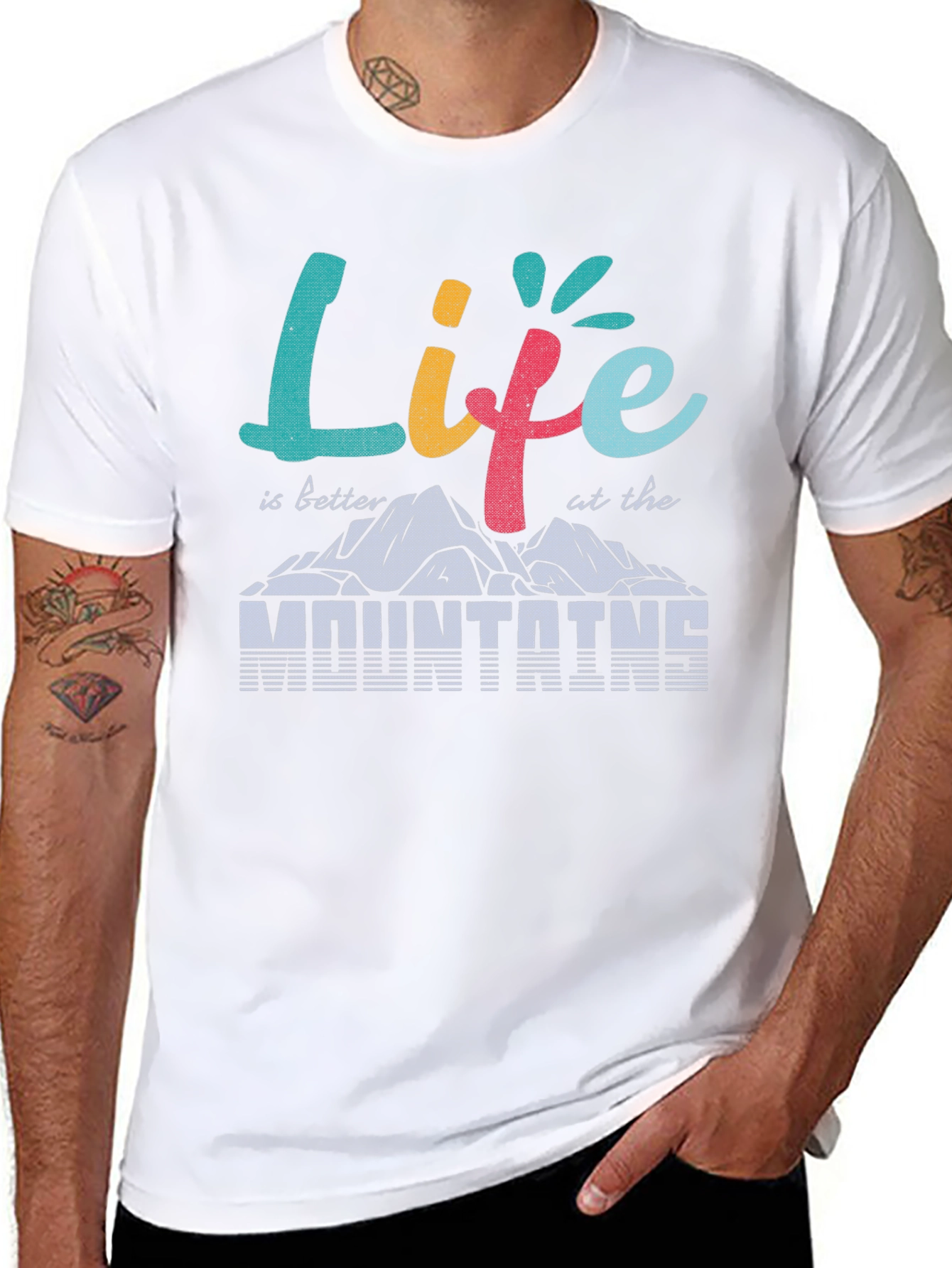 Life is Better at the Mountains Graphic Tee