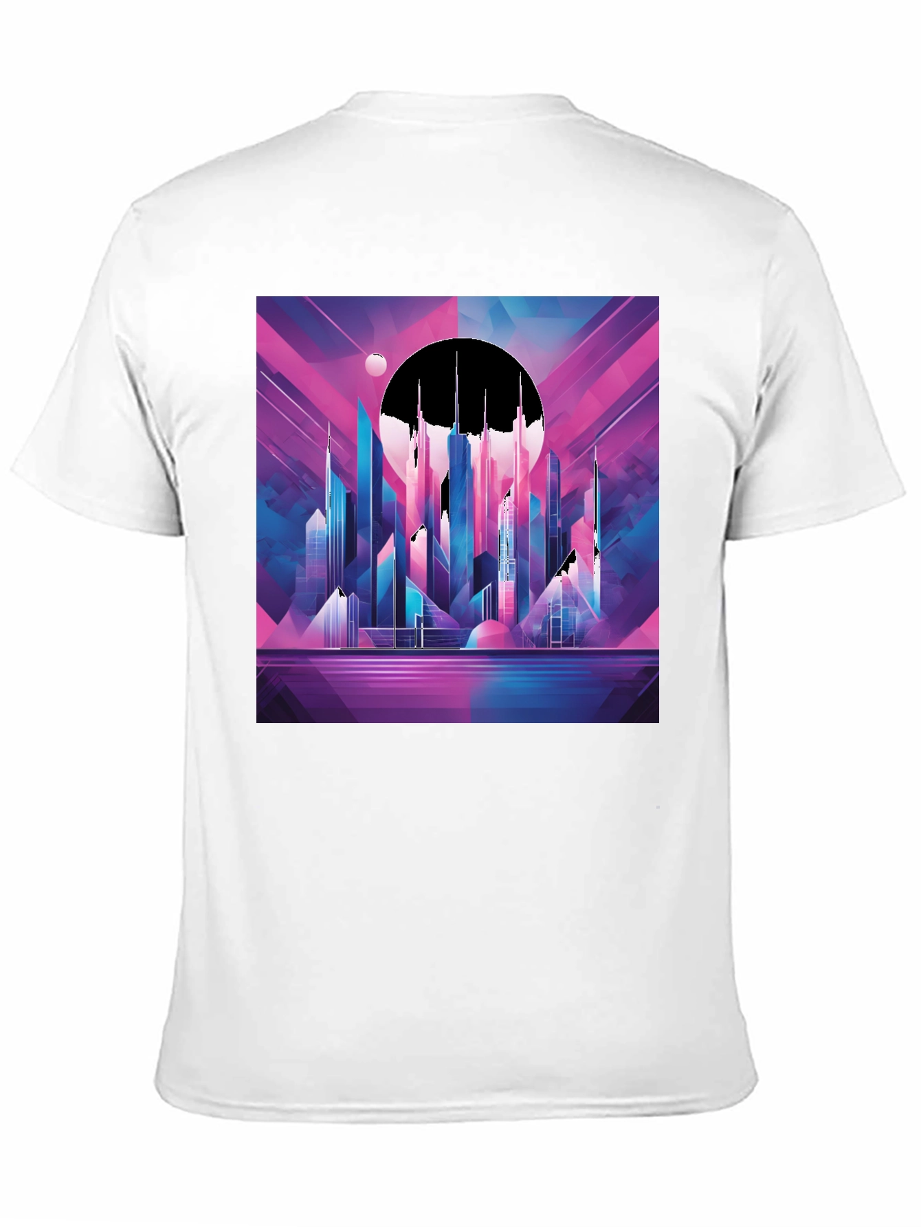 Synthwave Cityscape Graphic Tee