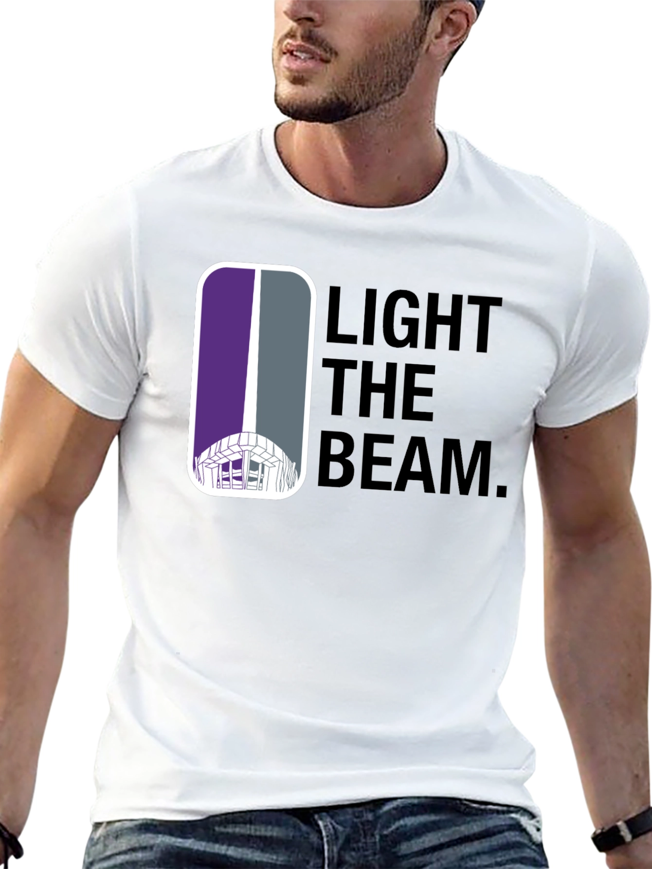 Light the Beam Graphic Tee