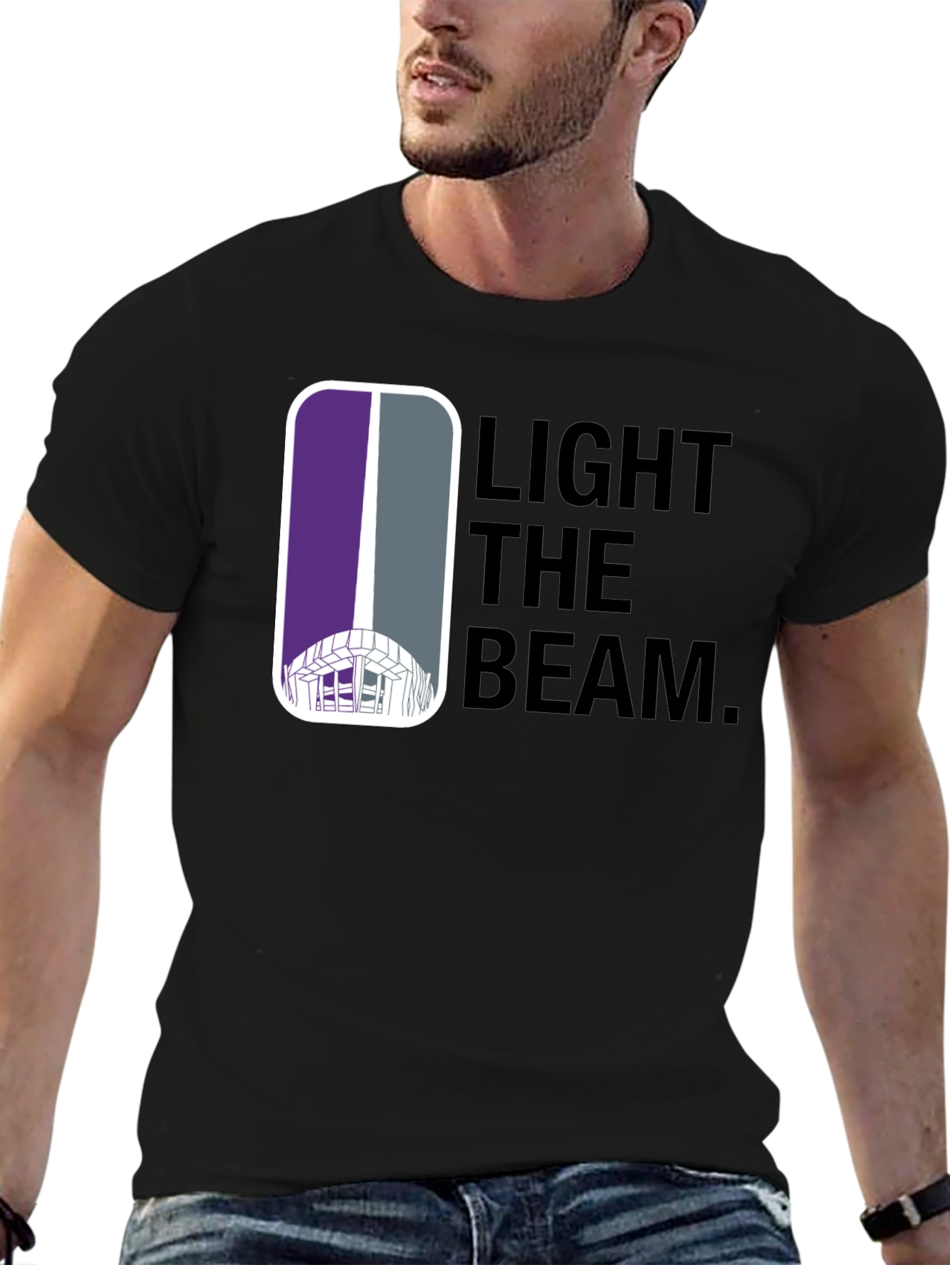 Light the Beam Graphic Tee