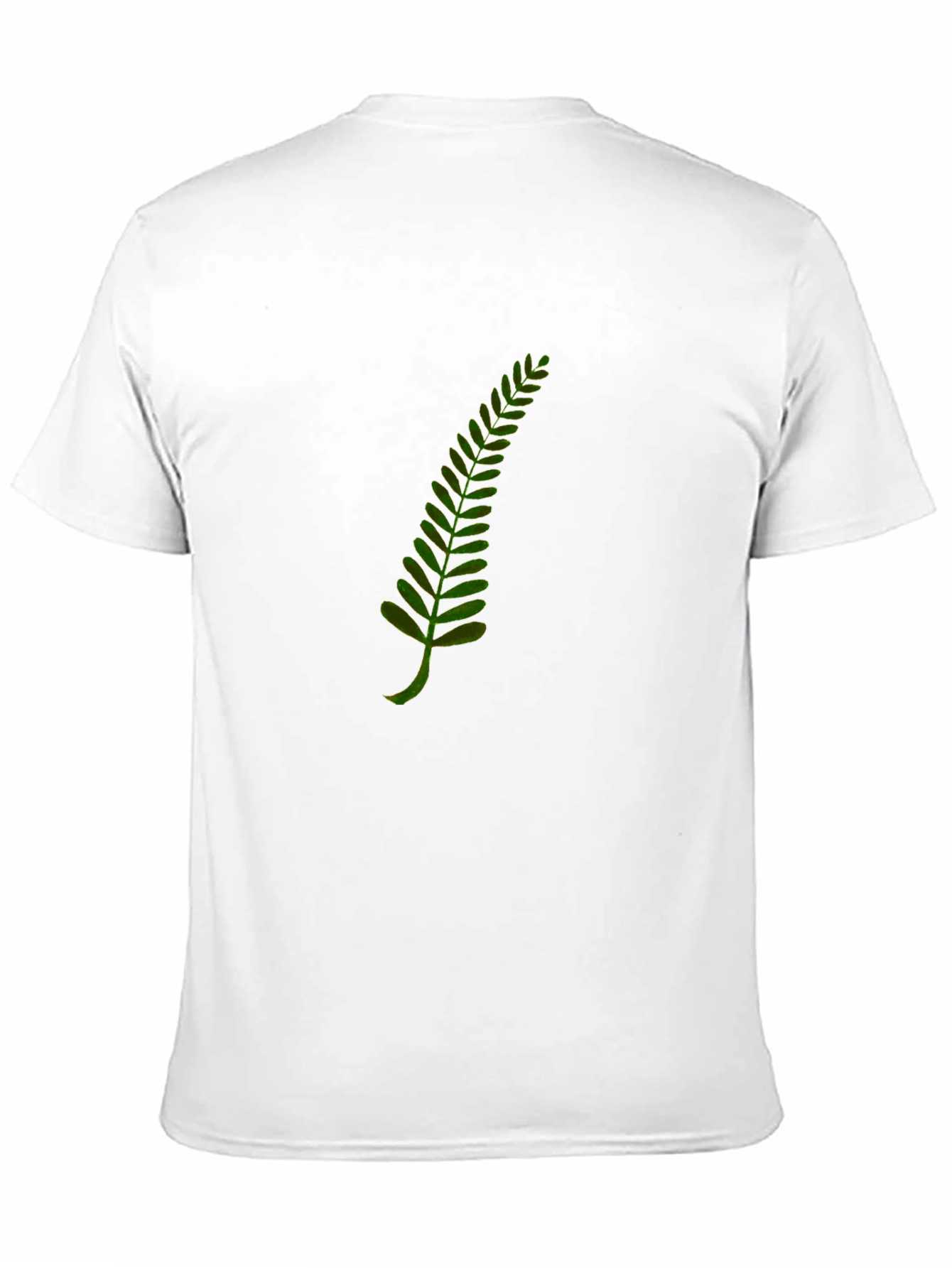 Fern Print Black T-Shirt
