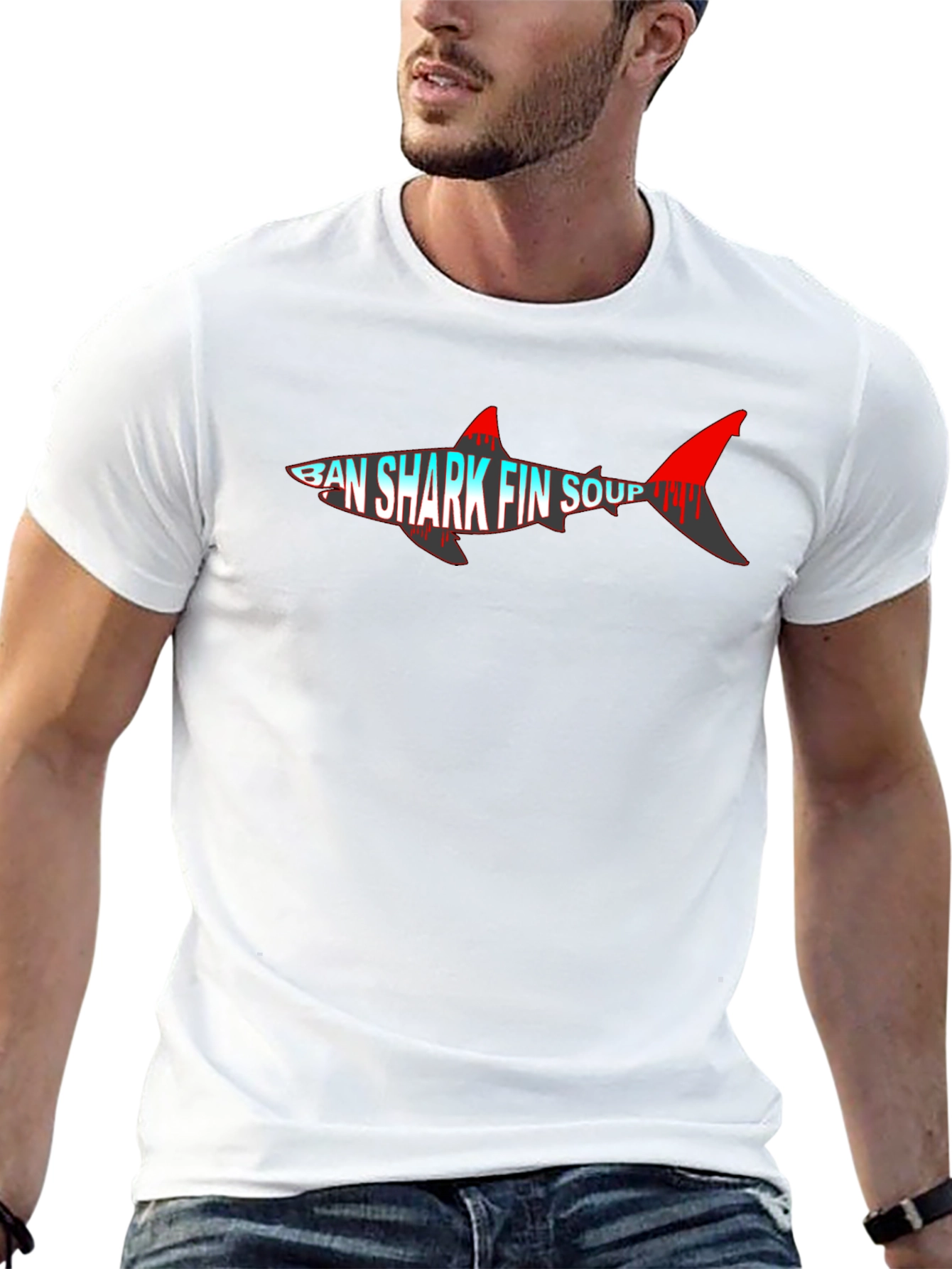 Ban Shark Fin Soup T-Shirt