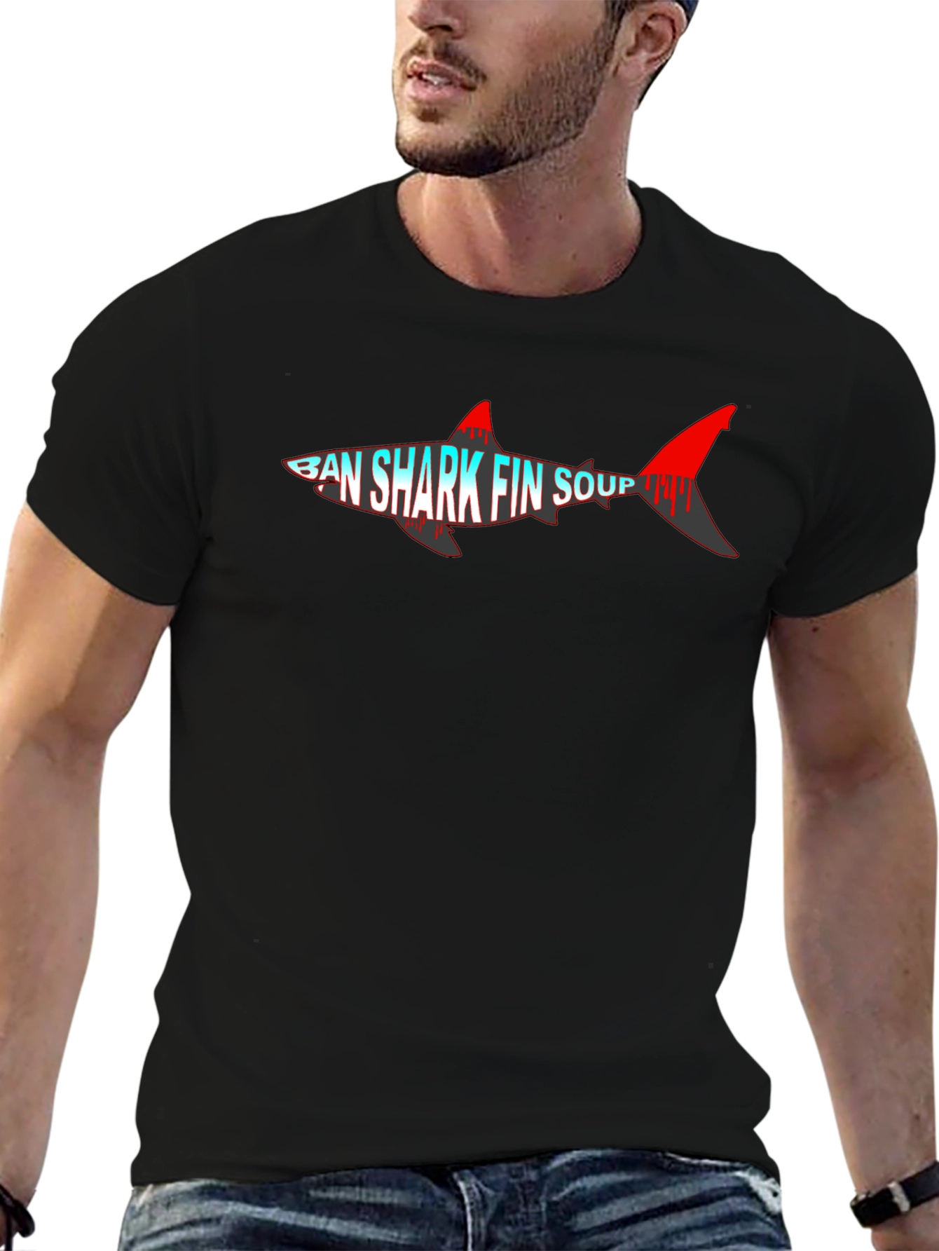 Ban Shark Fin Soup T-Shirt