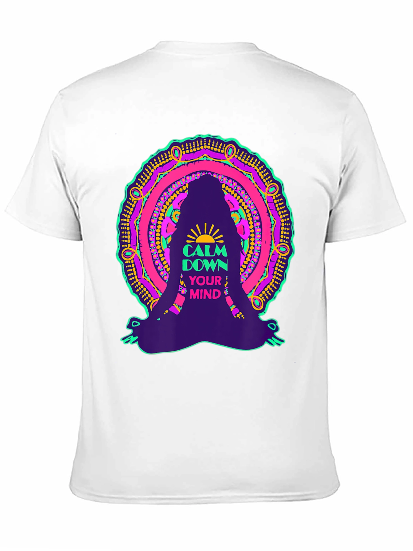 Calm Down Your Mind Mandala T-Shirt