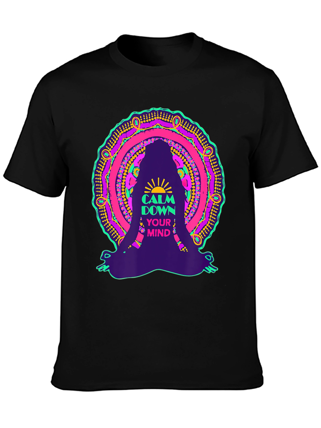 Calm Down Your Mind Mandala T-Shirt