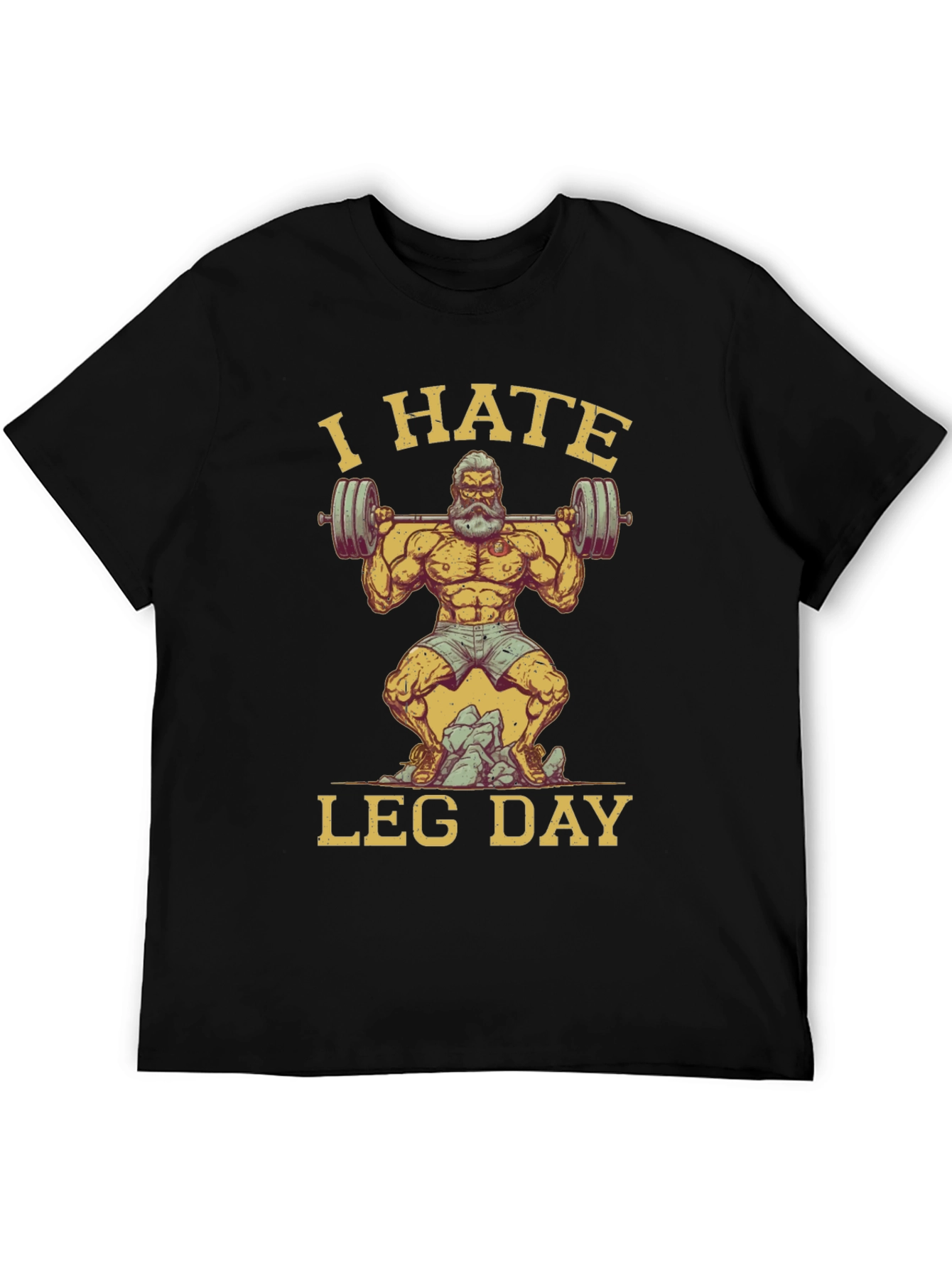 I Hate Leg Day Graphic T-Shirt