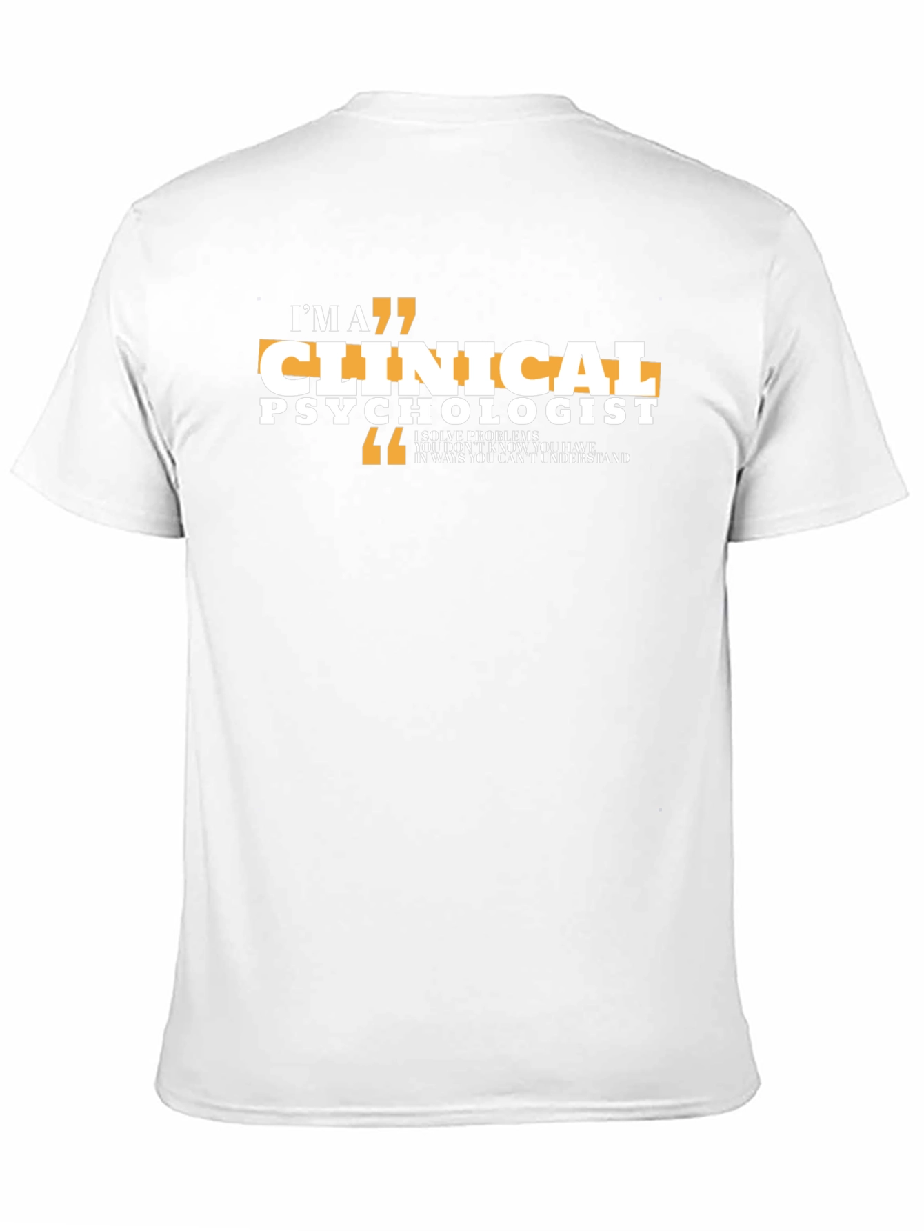 Clinical Psychologist Black T-Shirt