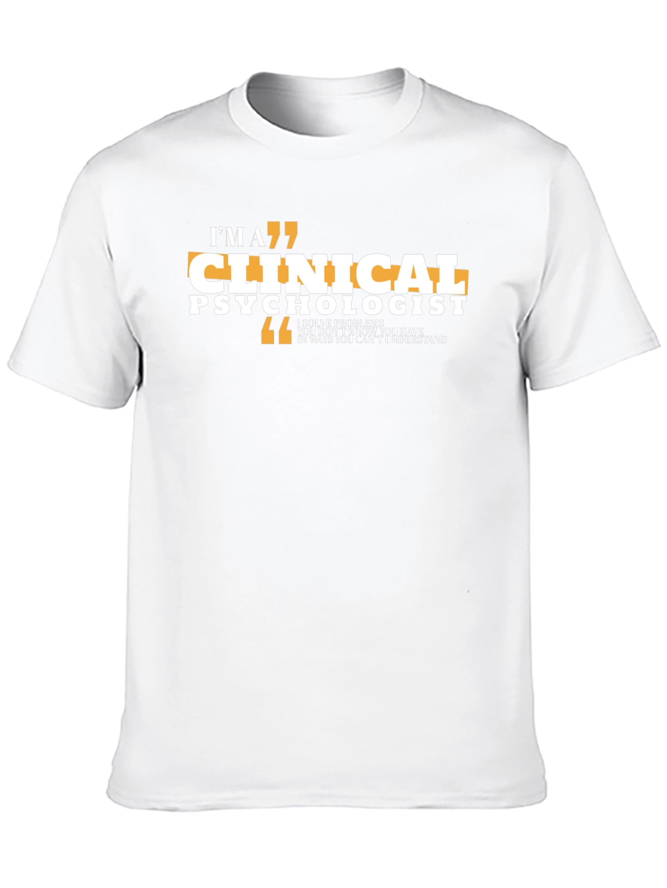 Clinical Psychologist Black T-Shirt