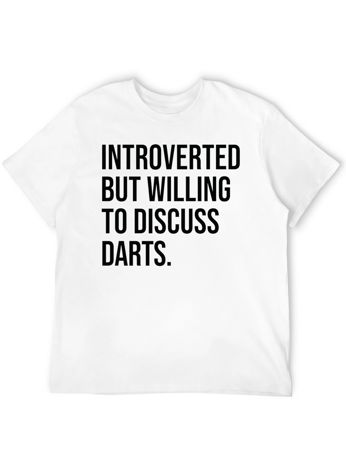 Introverted Darts T-Shirt - Soft Cotton Tee