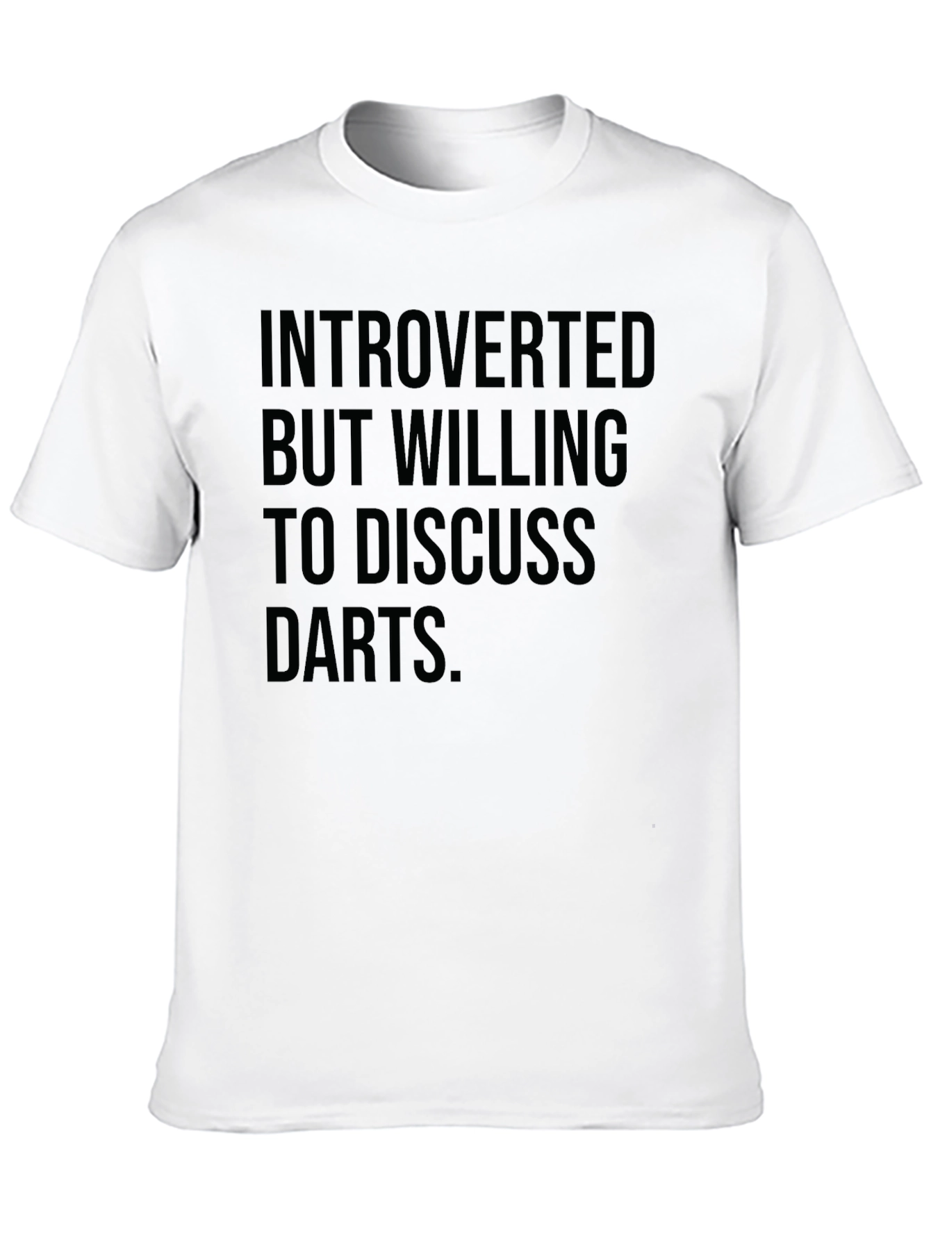 Introverted Darts T-Shirt - Soft Cotton Tee