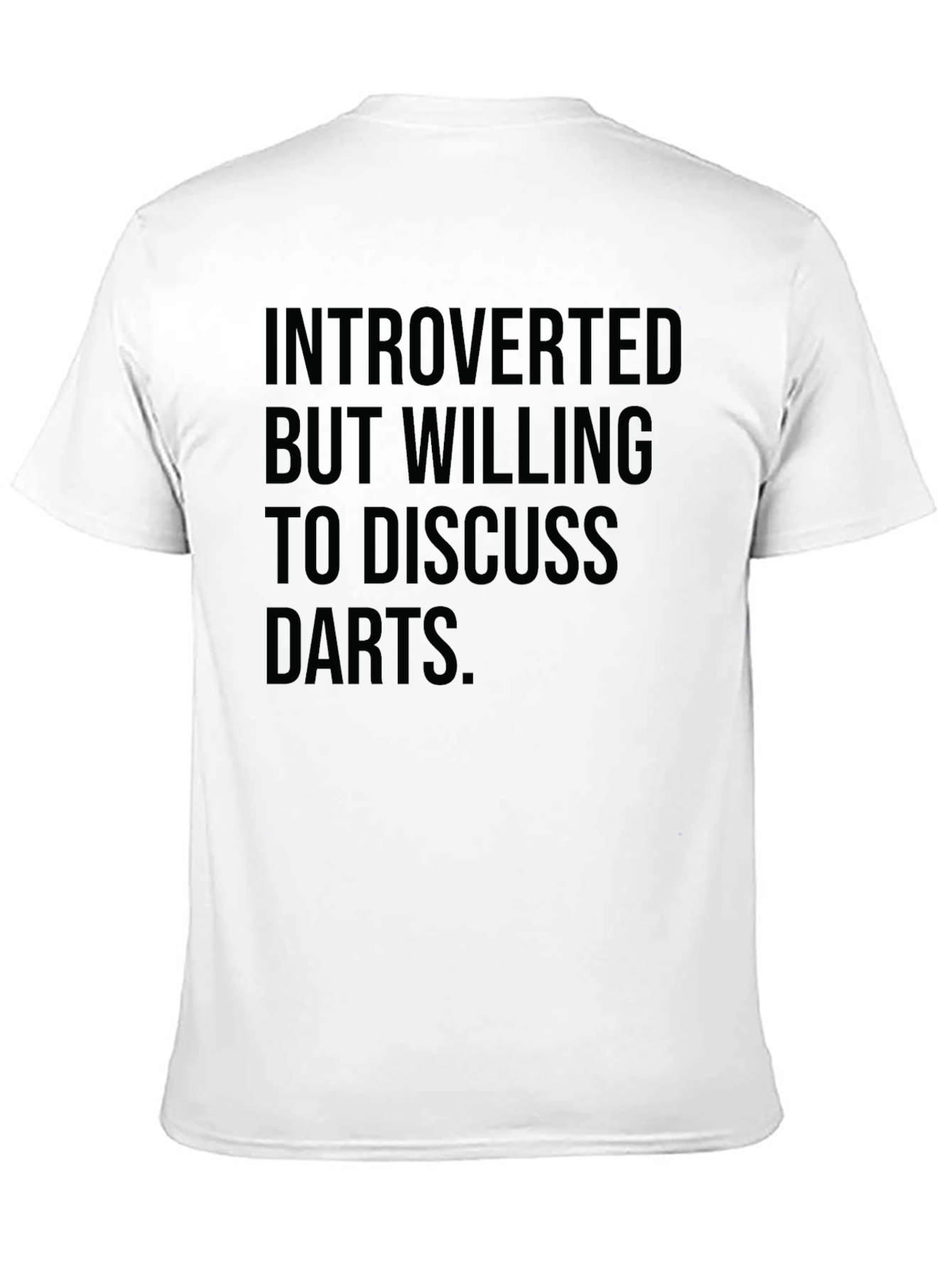 Introverted Darts T-Shirt - Soft Cotton Tee