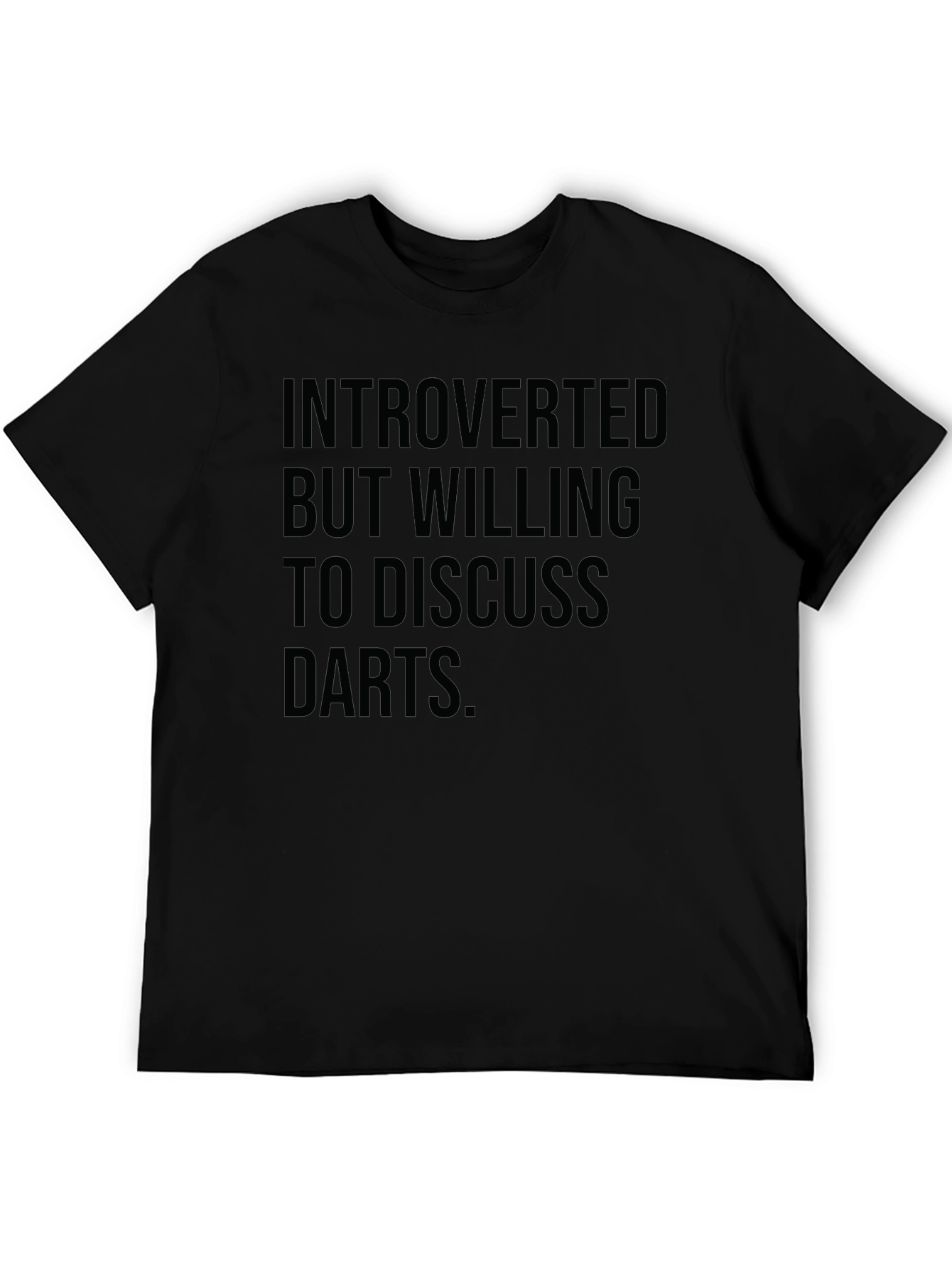 Introverted Darts T-Shirt - Soft Cotton Tee