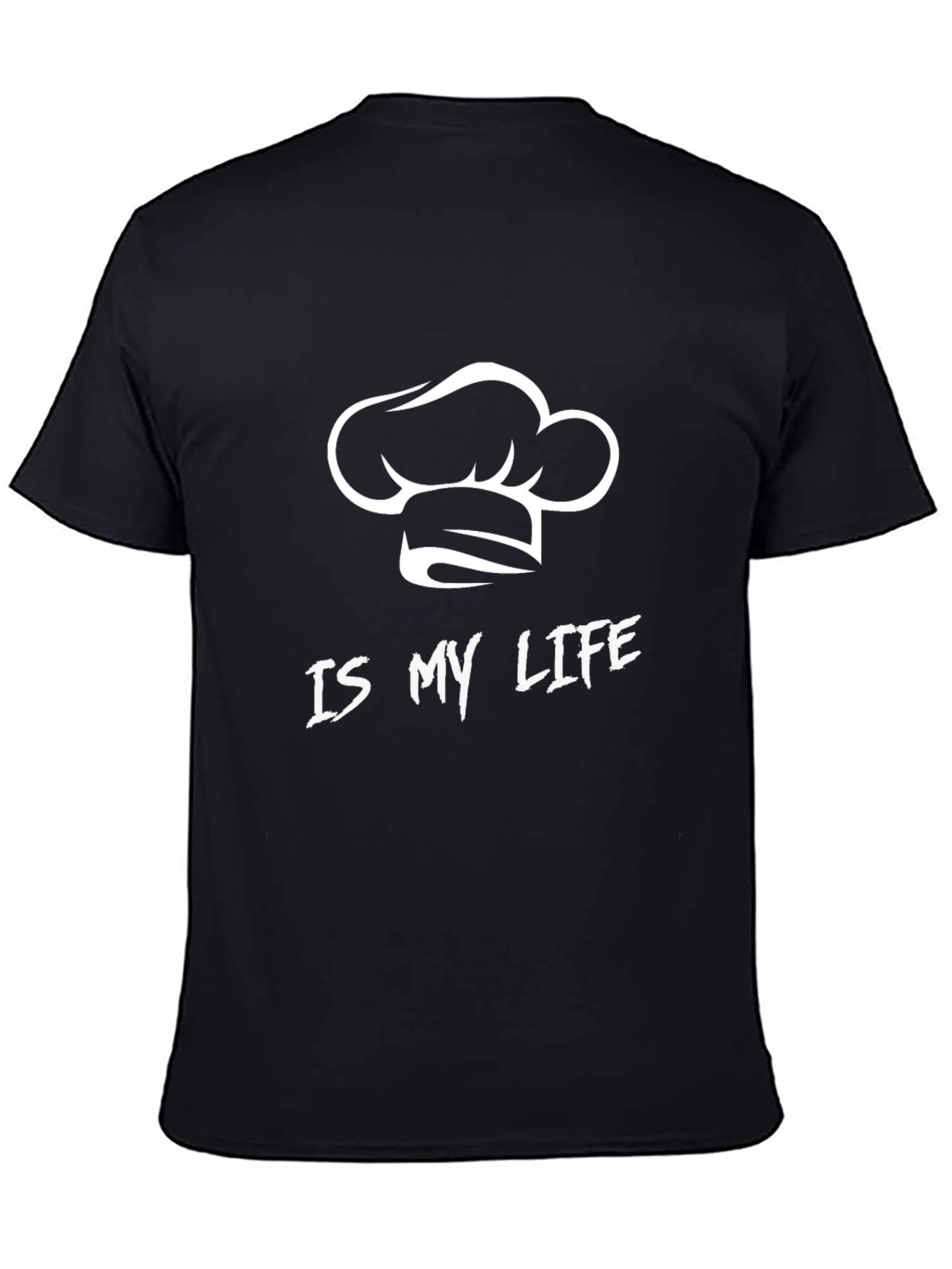 Chef Hat Graphic T-Shirt - Is My Life Design