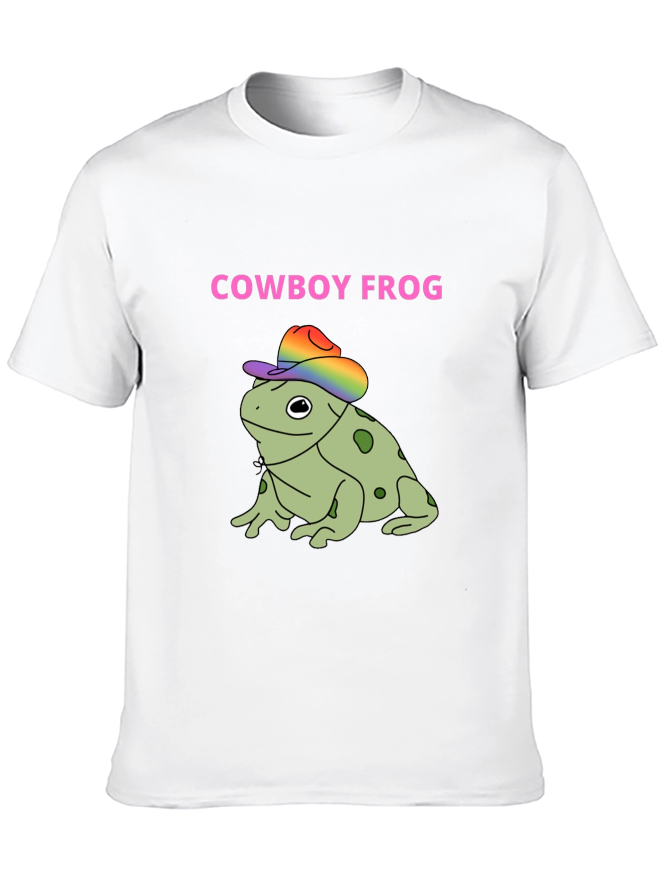Cowboy Frog T-Shirt - Western Style Tee