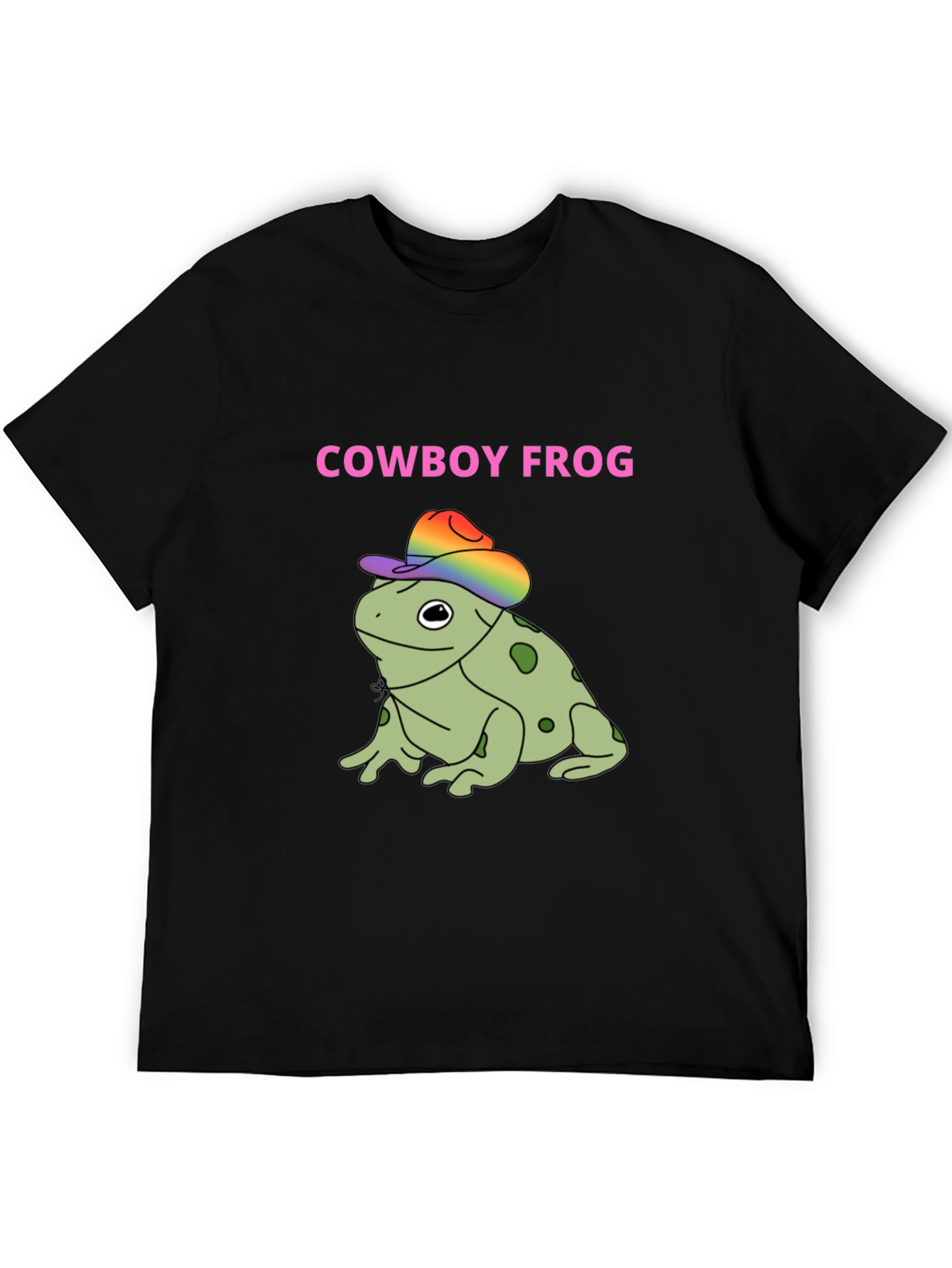 Cowboy Frog T-Shirt - Western Style Tee