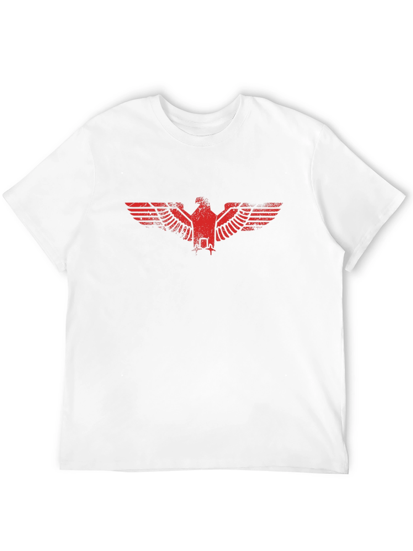 Red Eagle Graphic Black T-Shirt