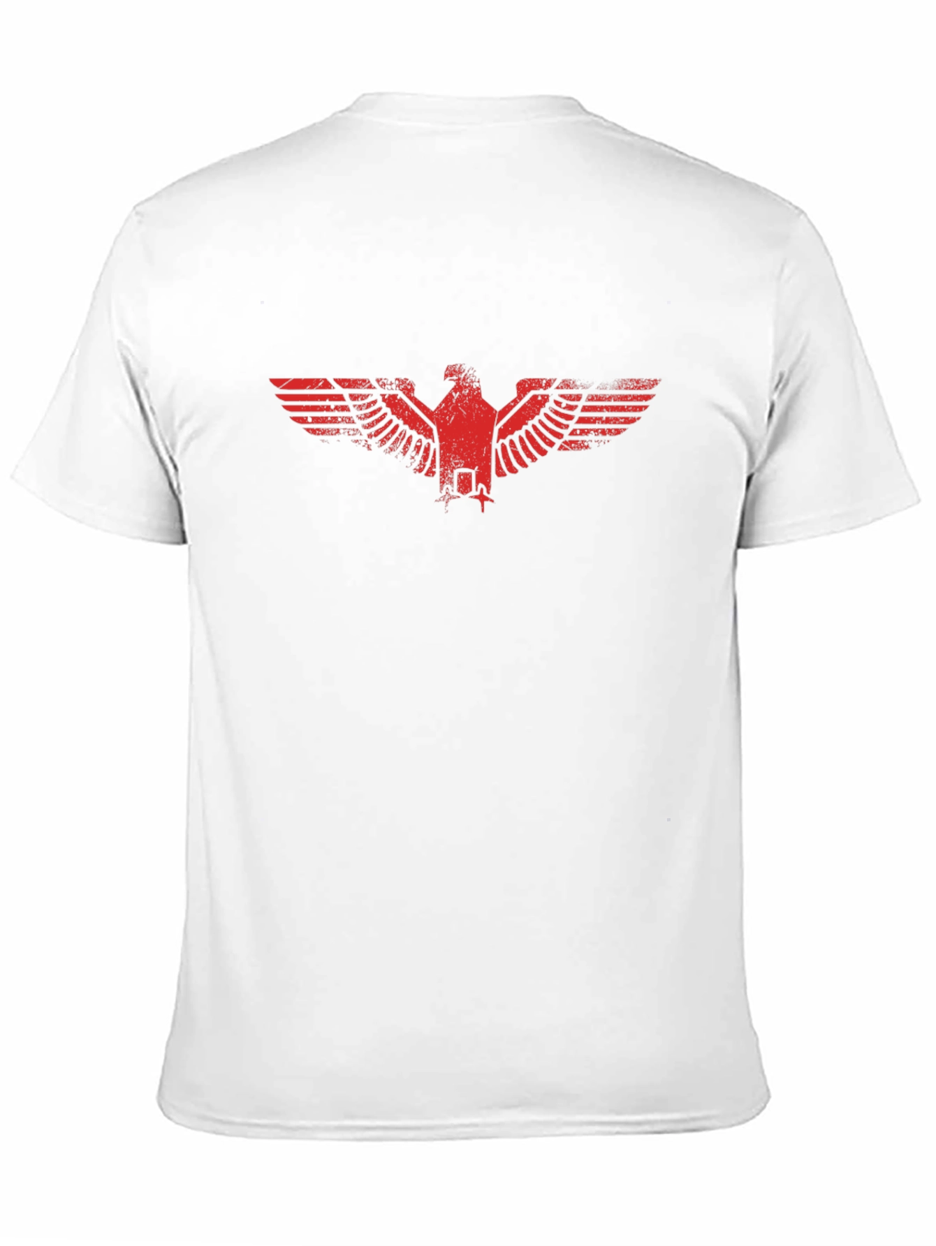 Red Eagle Graphic Black T-Shirt