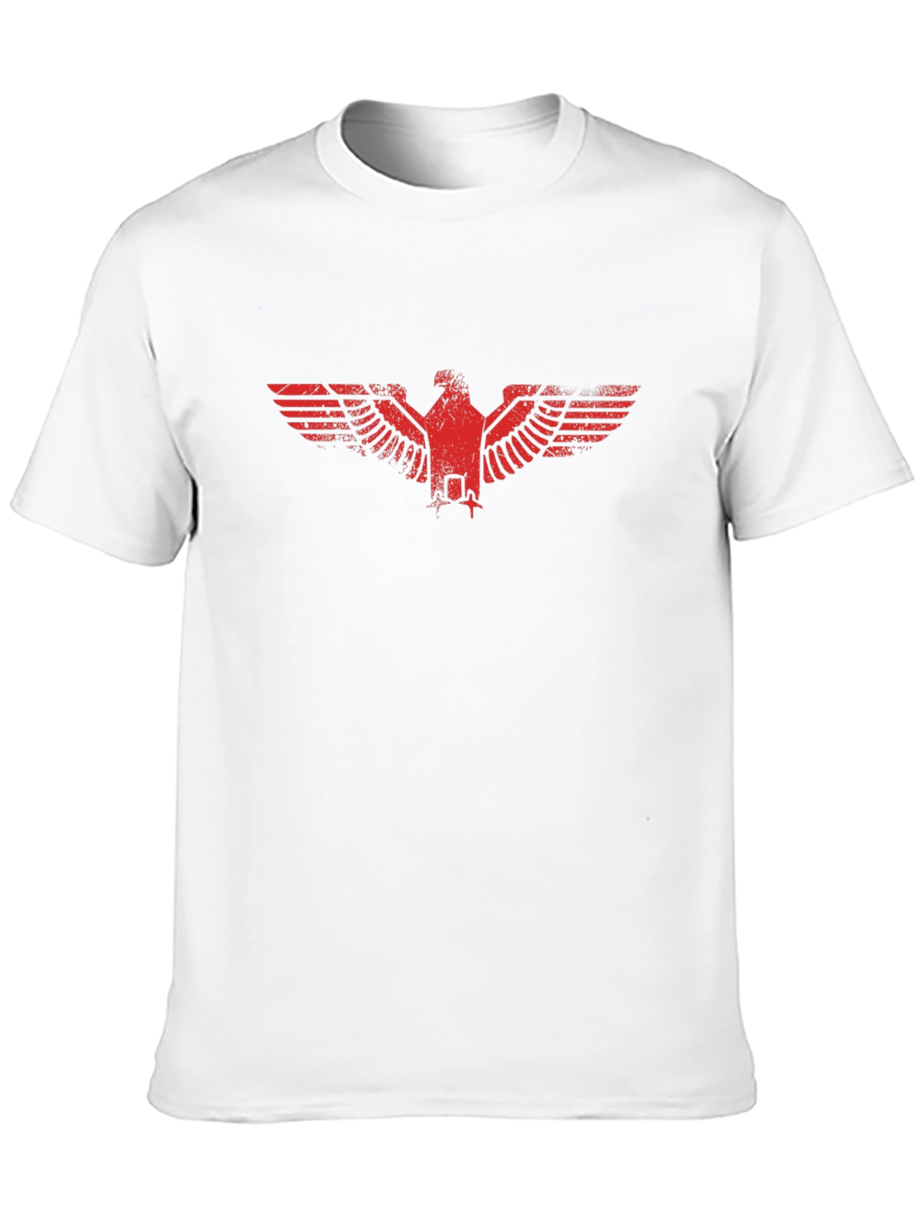 Red Eagle Graphic Black T-Shirt