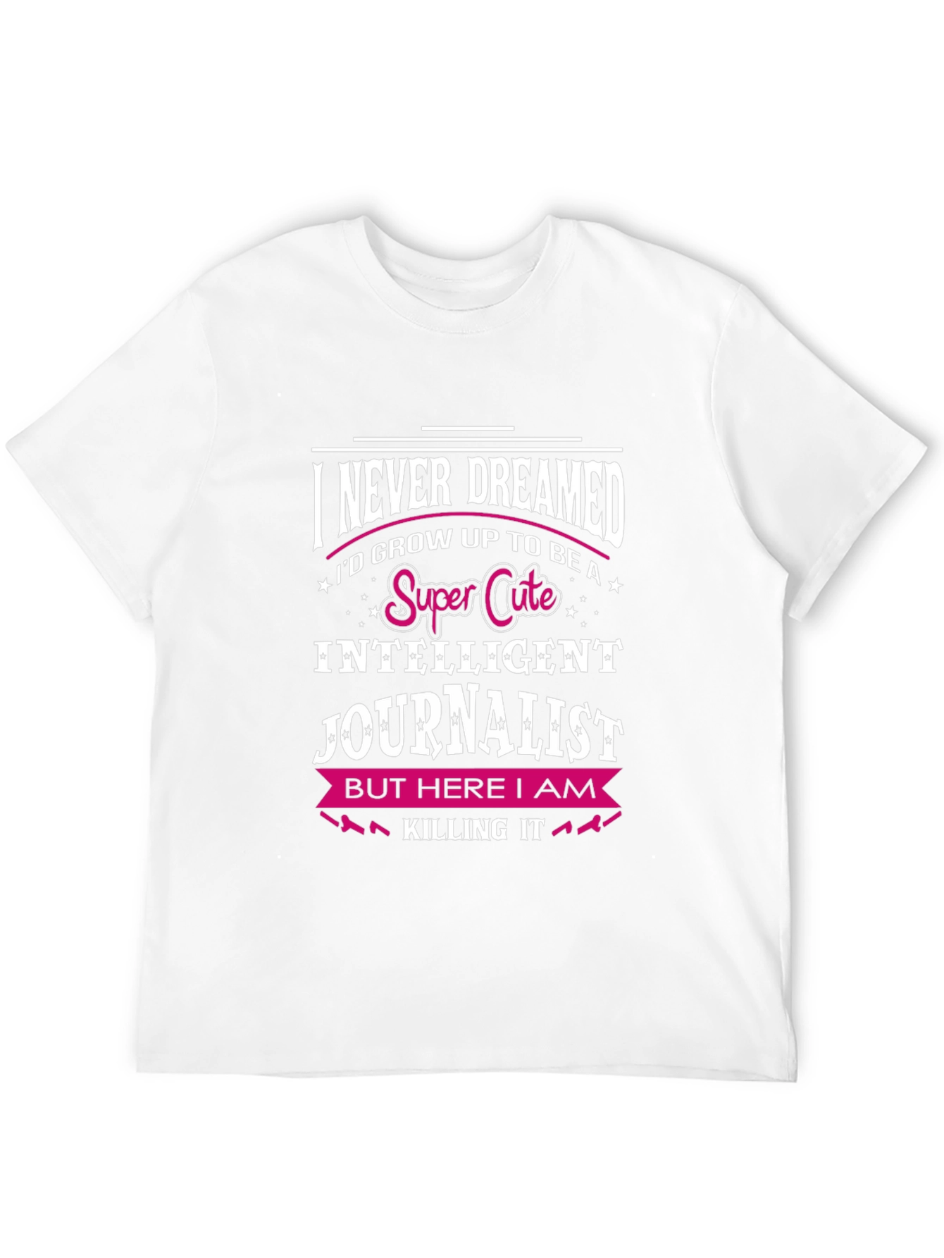 Super Cute Intelligent Journalist T-Shirt