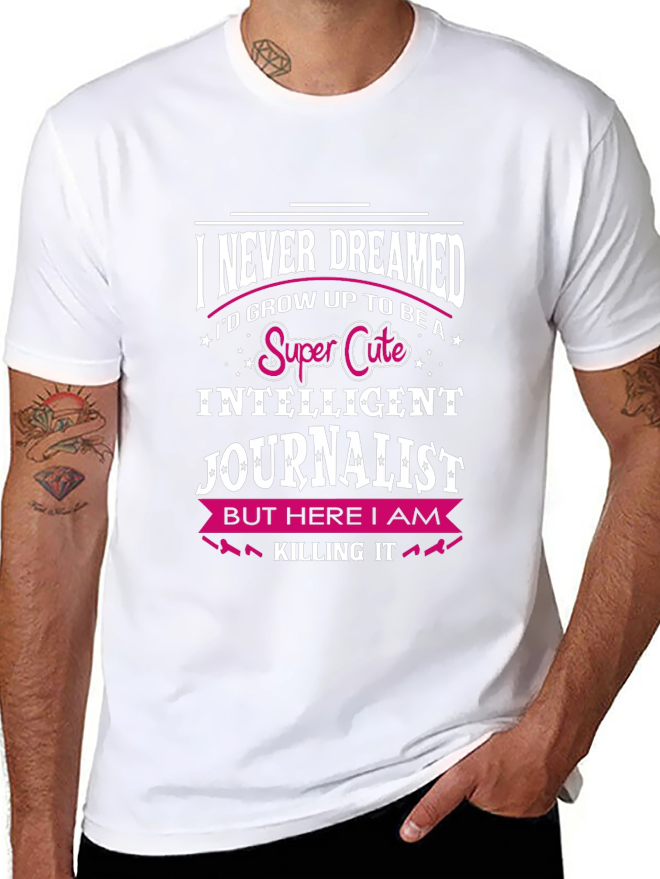 Super Cute Intelligent Journalist T-Shirt