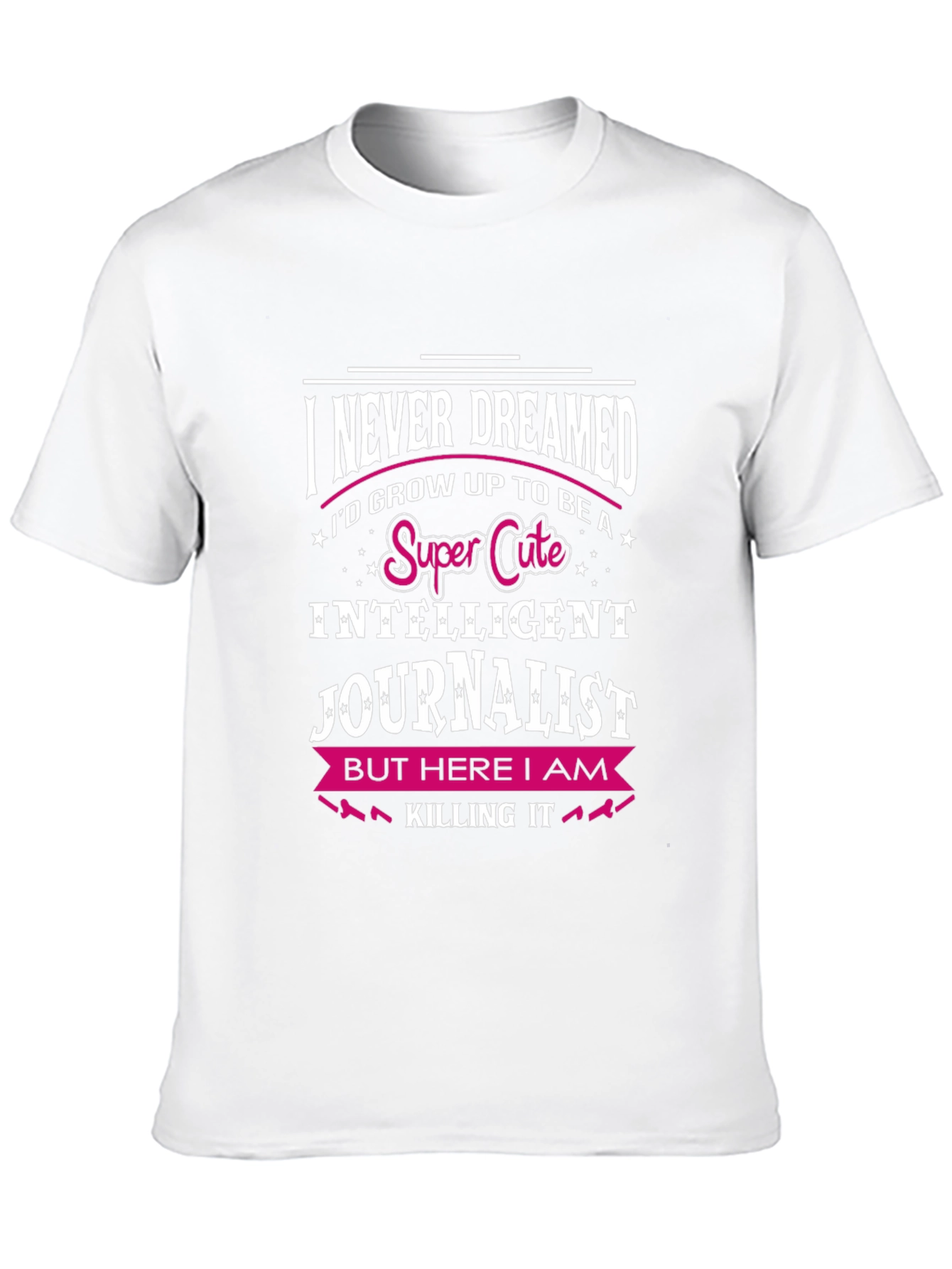 Super Cute Intelligent Journalist T-Shirt