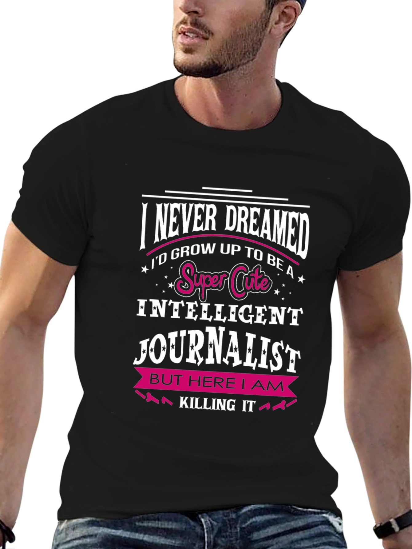 Super Cute Intelligent Journalist T-Shirt