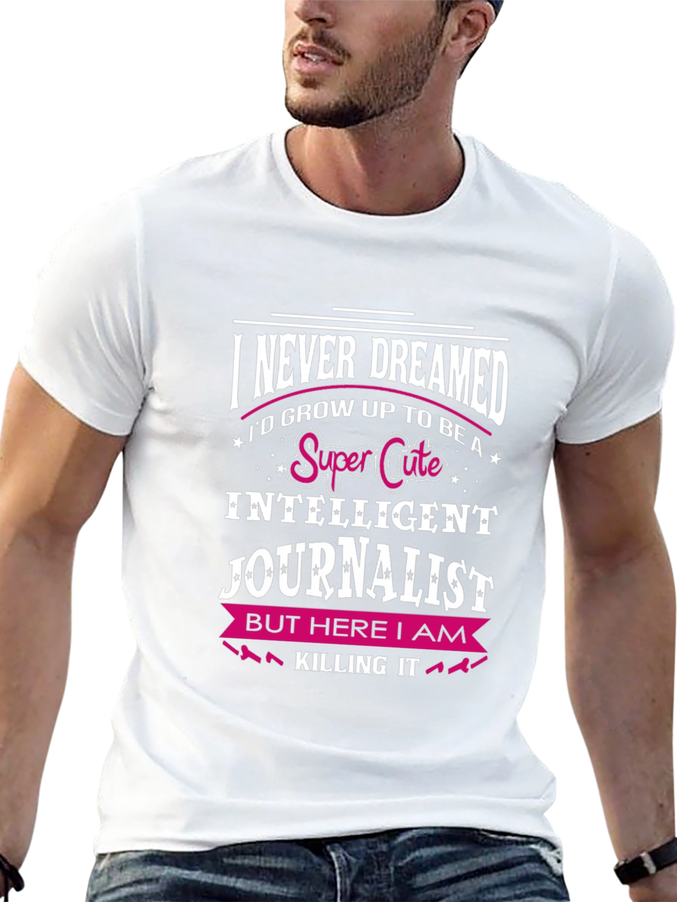 Super Cute Intelligent Journalist T-Shirt