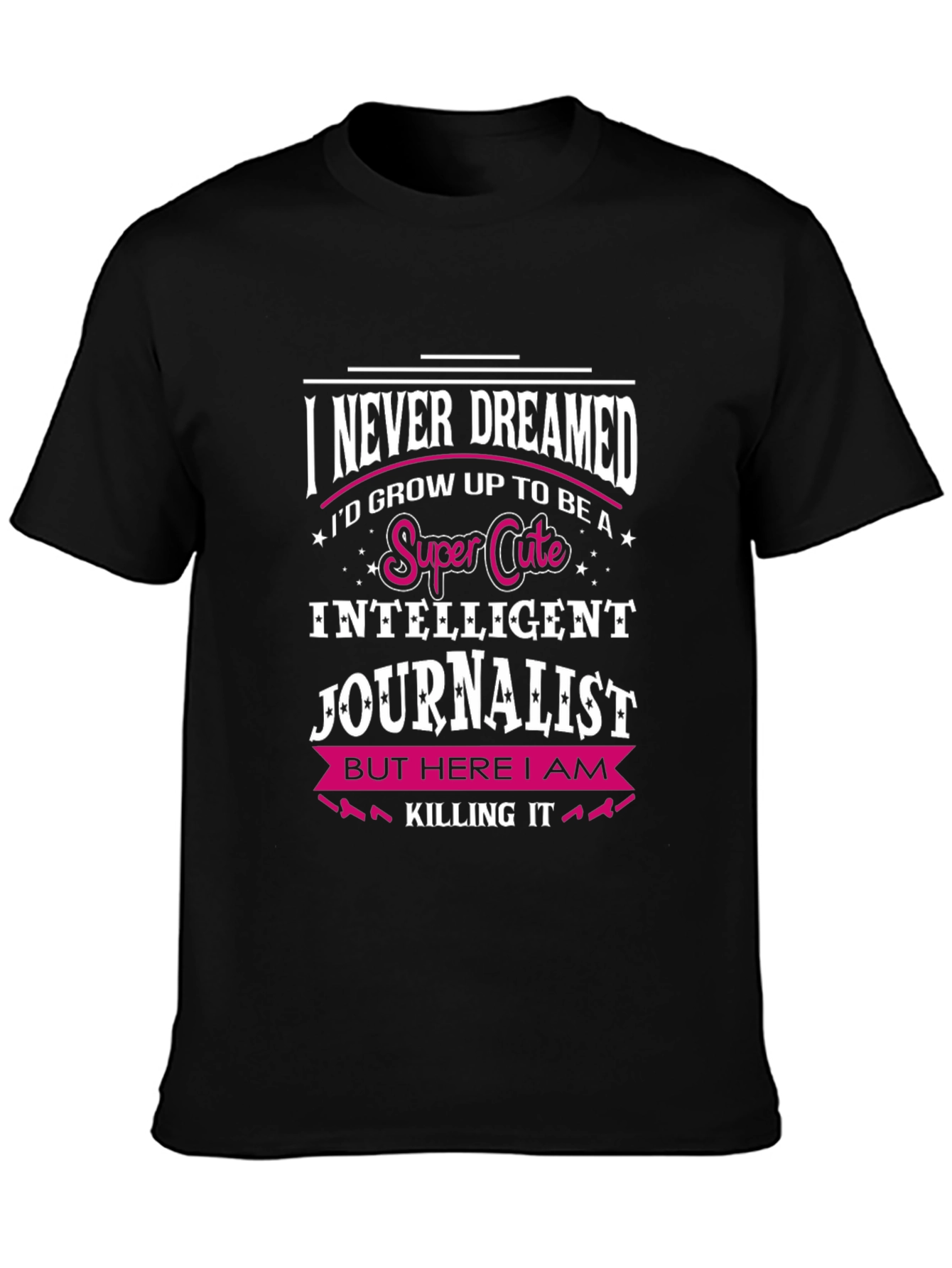 Super Cute Intelligent Journalist T-Shirt
