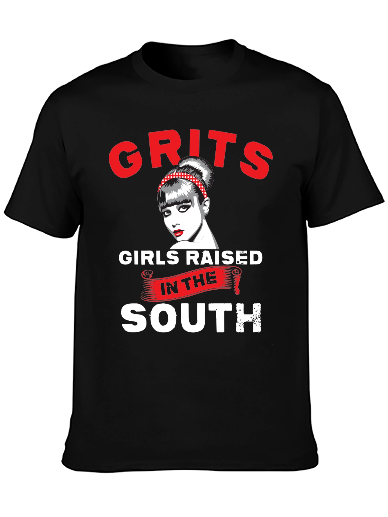 Grits Girls Raised in the South Graphic T-Shirt