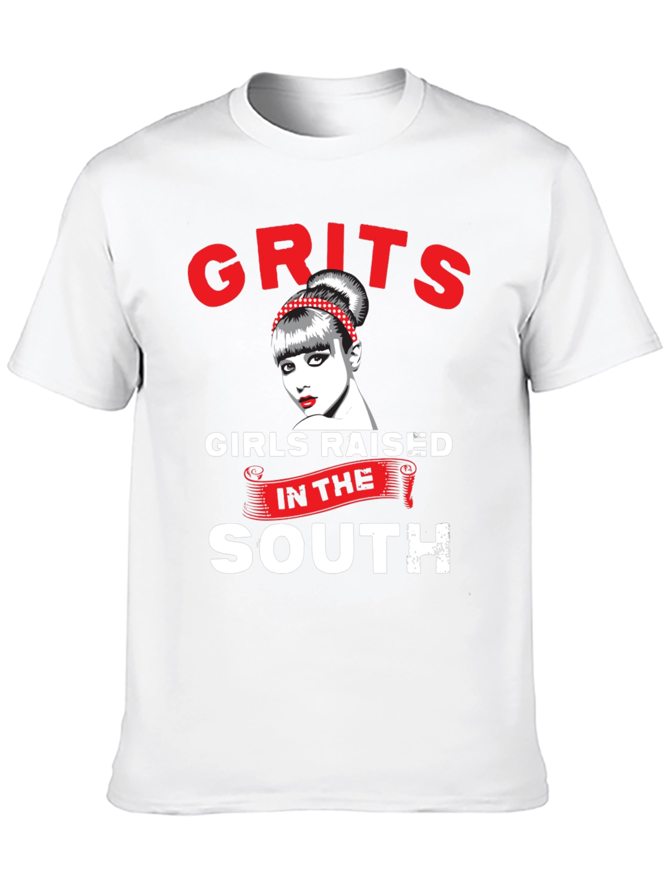 Grits Girls Raised in the South Graphic T-Shirt