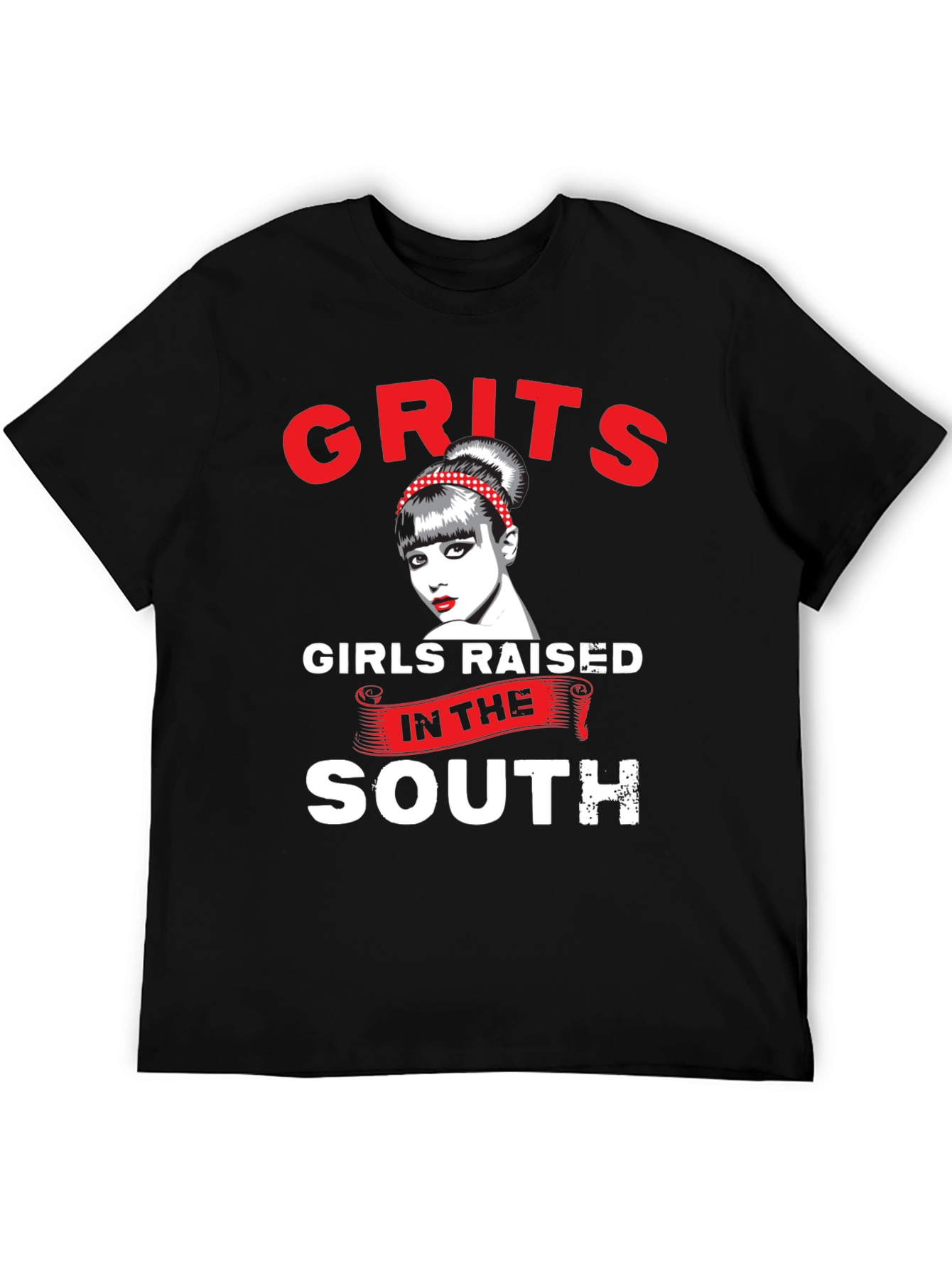 Grits Girls Raised in the South Graphic T-Shirt