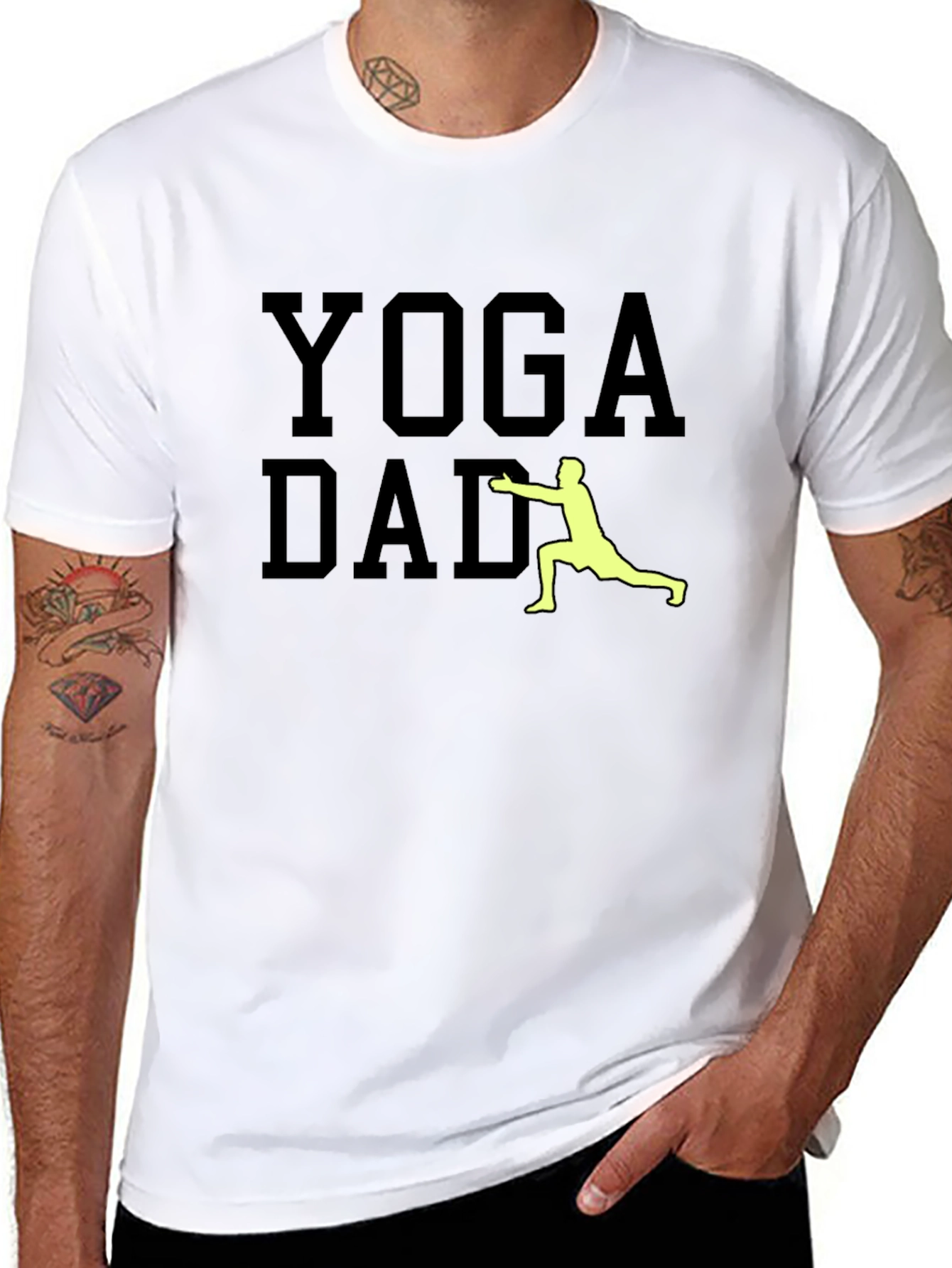Yoga Dad T-Shirt - Flexible Fathers Day Gift
